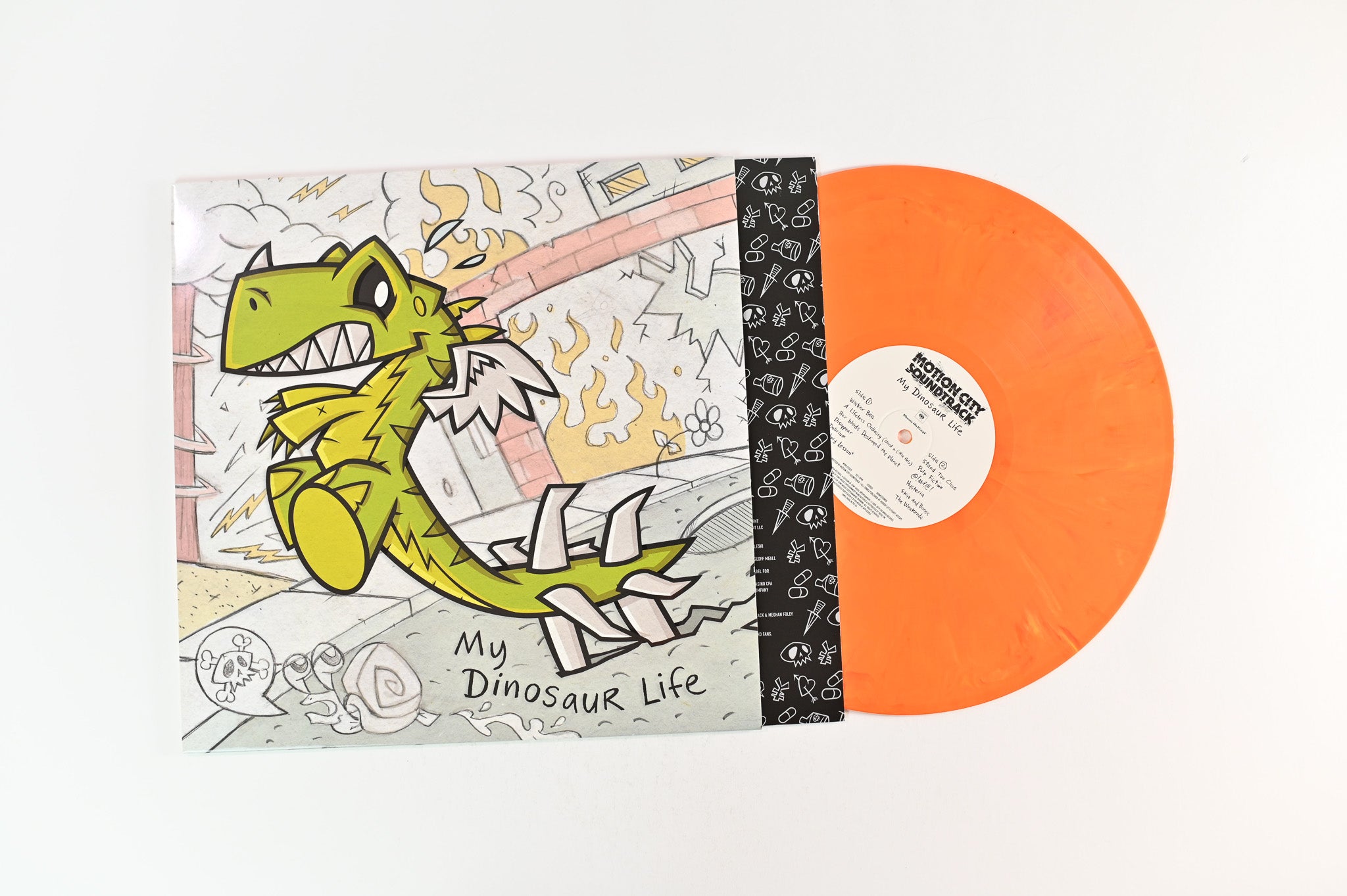Motion City Soundtrack - My Dinosaur Life on Music on Vinyl Ltd Numbered Orange Marble Reissue