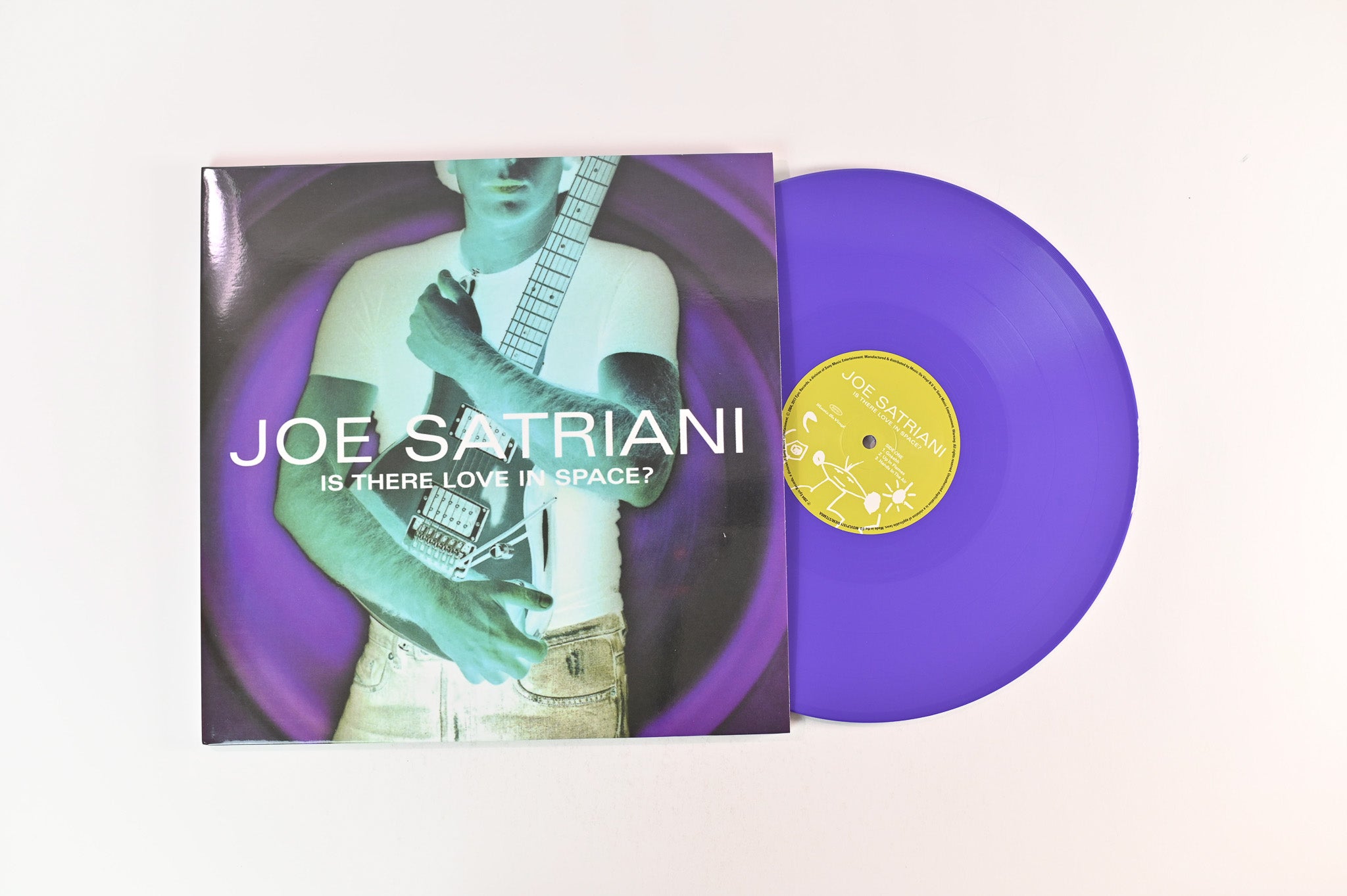 Joe Satriani - Is There Love In Space? on Music on Vinyl Ltd Numbered Purple Vinyl Reissue