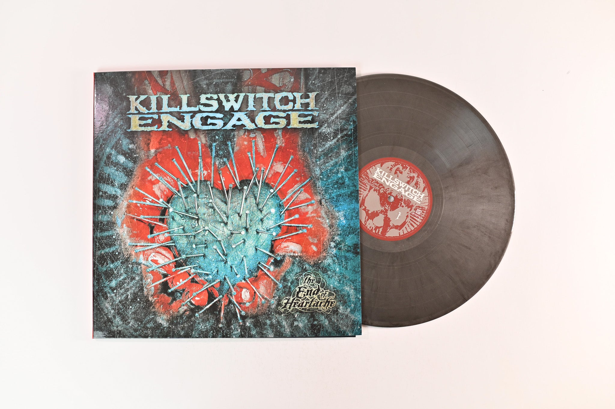 Killswitch Engage - The End Of Heartache on Run Out Groove Ltd Numbered Silver & Black Reissue
