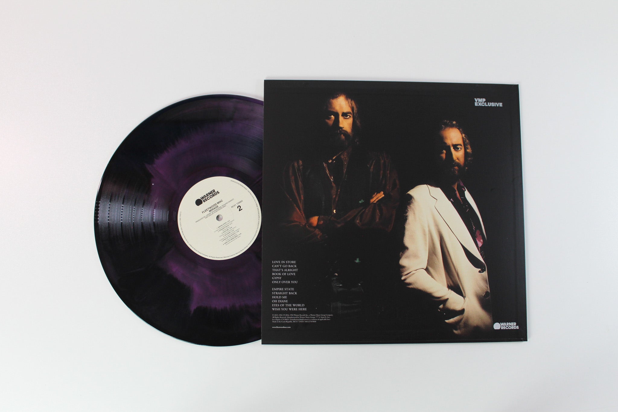 Fleetwood Mac - Mirage on Warner Records Vinyl Me Please Plum Galaxy Reissue