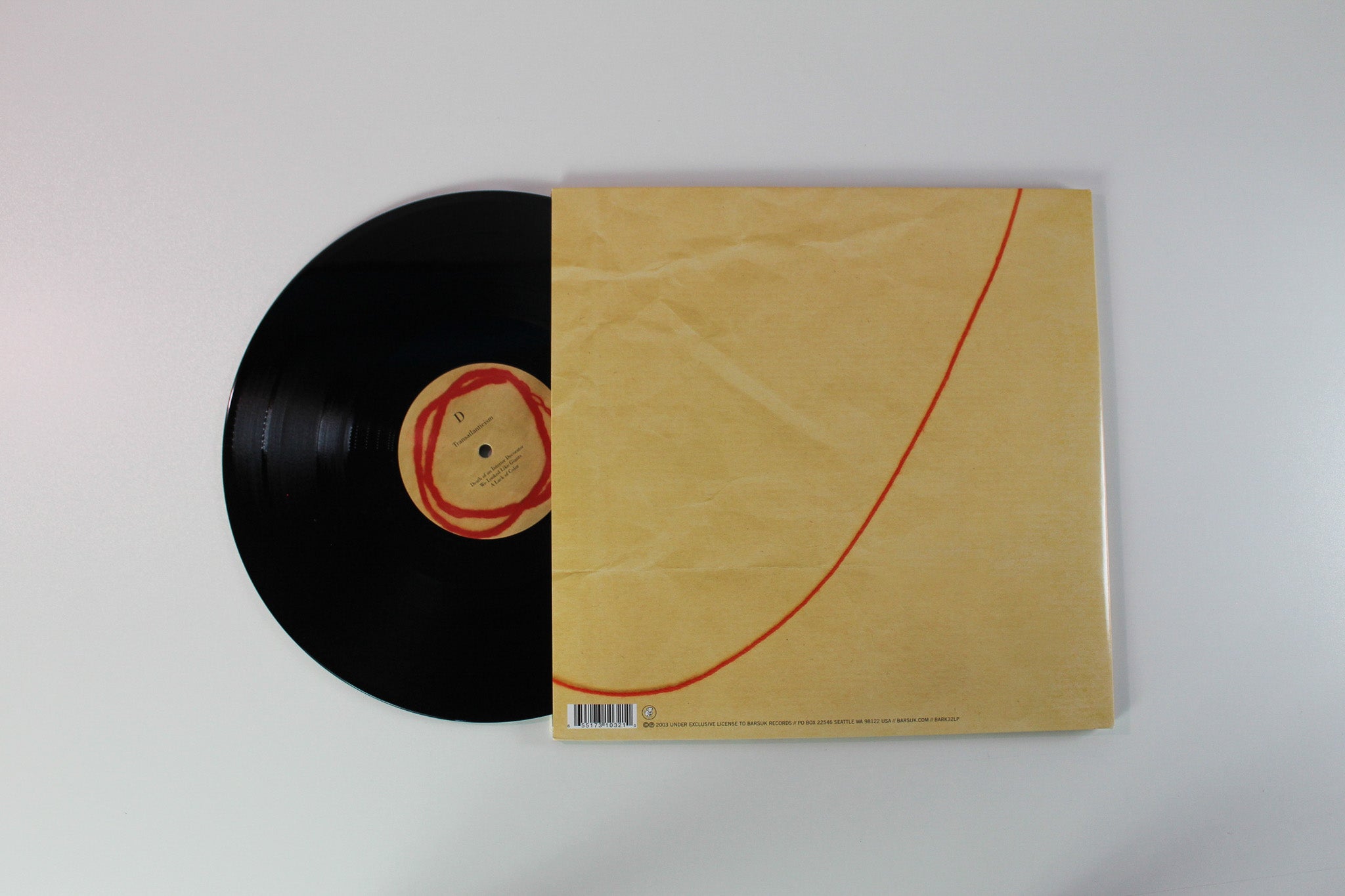Death Cab For Cutie - Transatlanticism on Barsuk 180 Gram Pallas Pressing Reissue