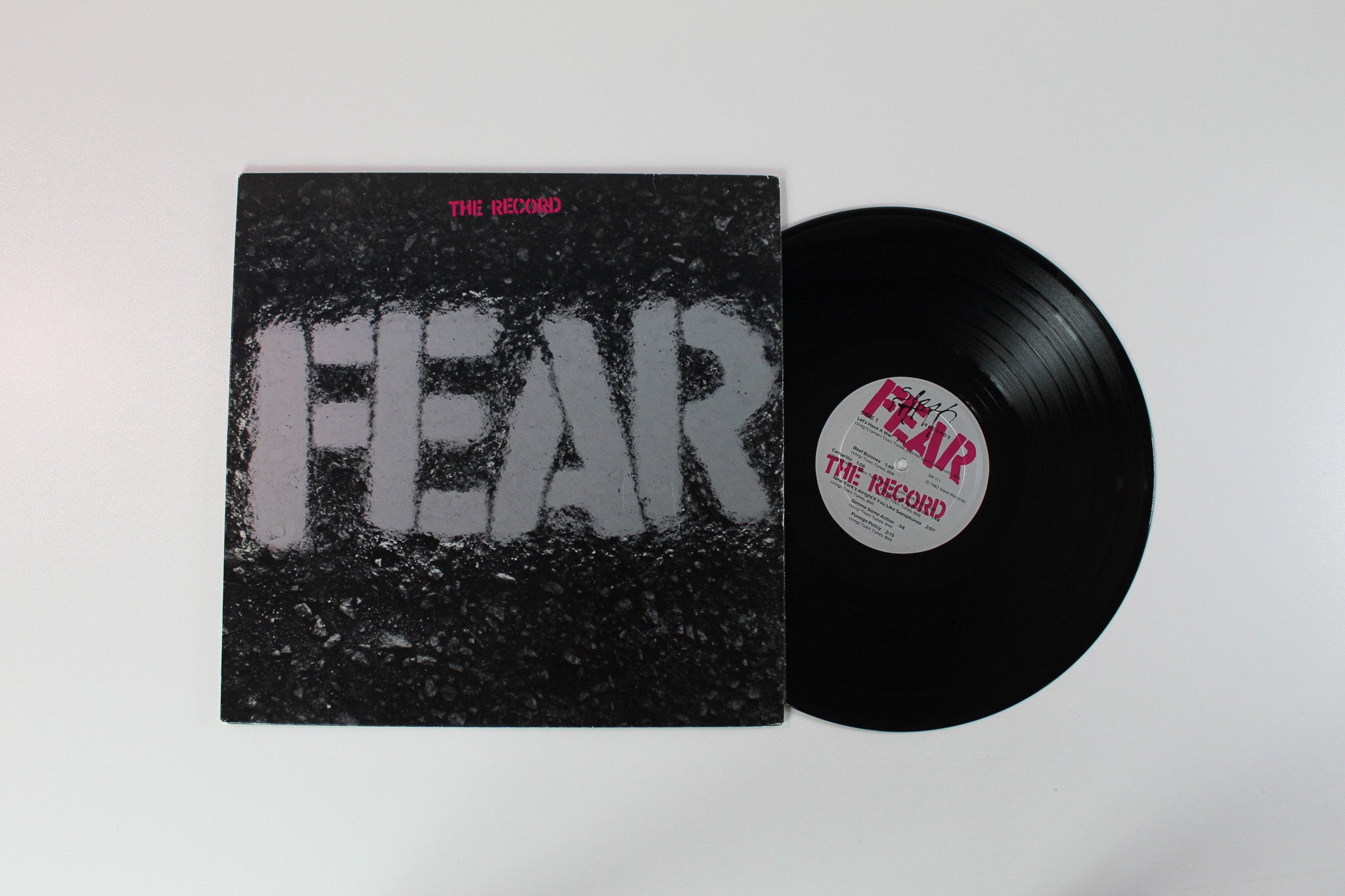 Fear - The Record on Slash