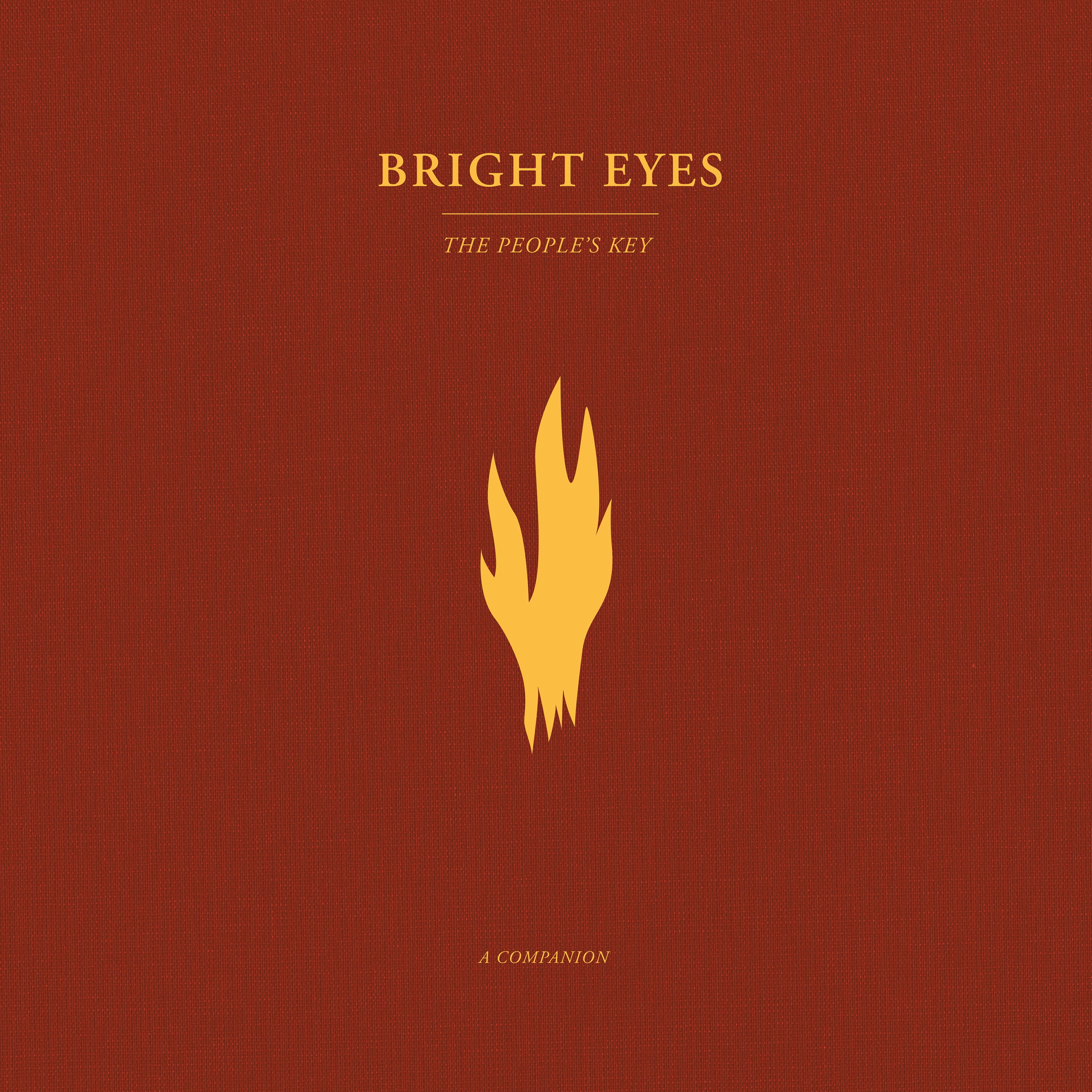 Bright Eyes - The People's Key: A Companion [12"] [Opaque Gold Vinyl]