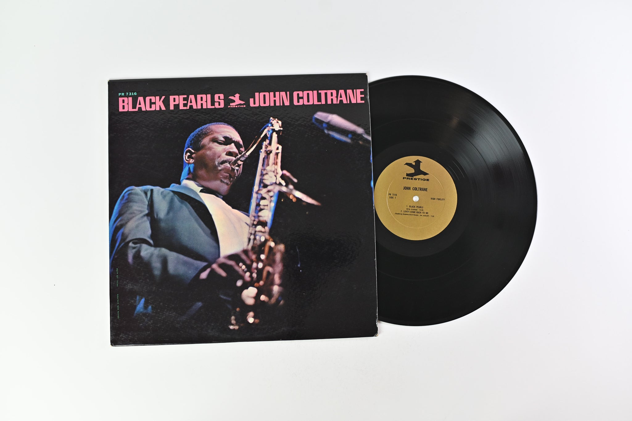 John Coltrane - Black Pearls on Prestige – PR 7316 Mono