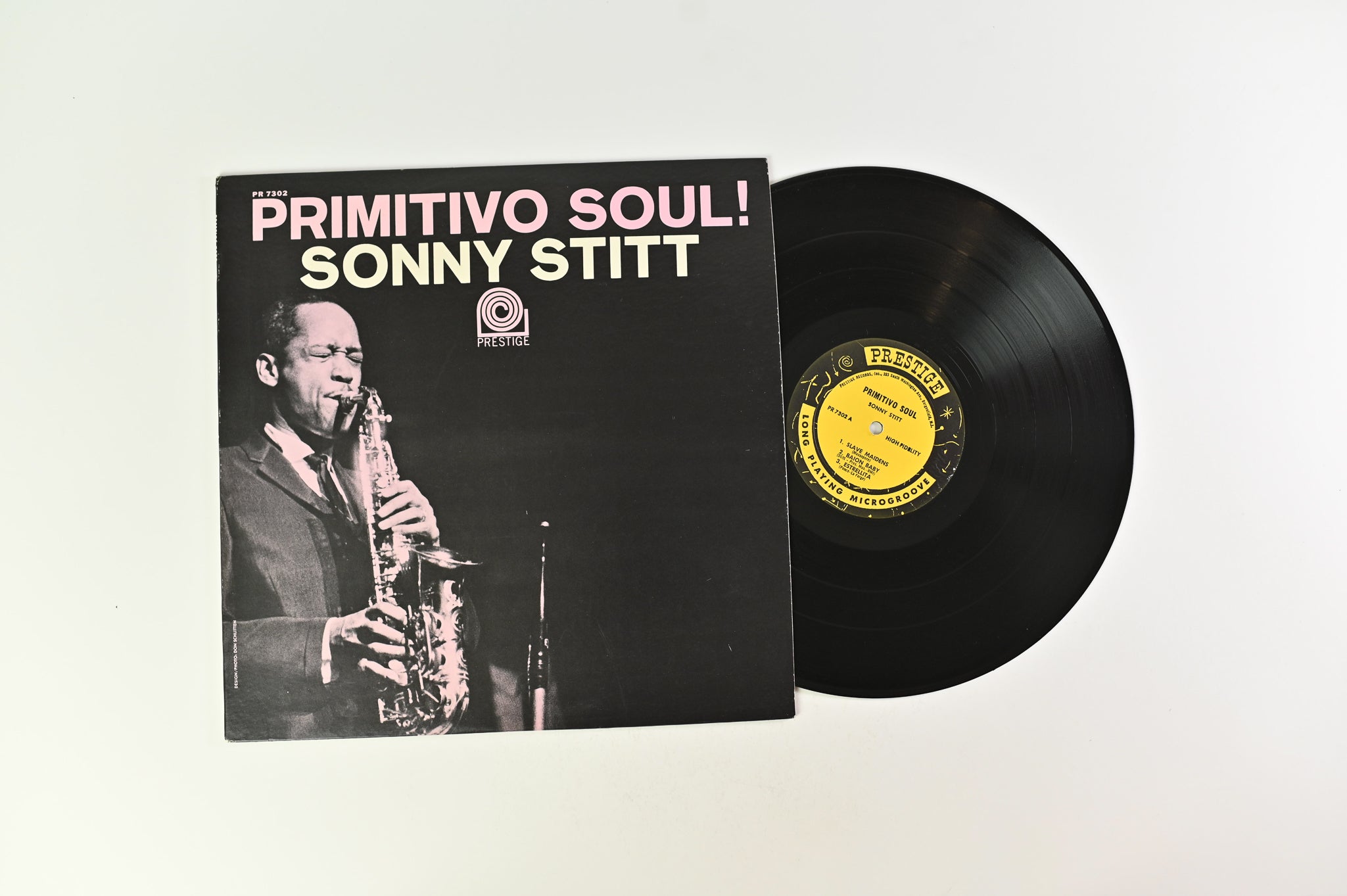 Sonny Stitt - Primitivo Soul on Prestige Mono PR 7302 - RVG