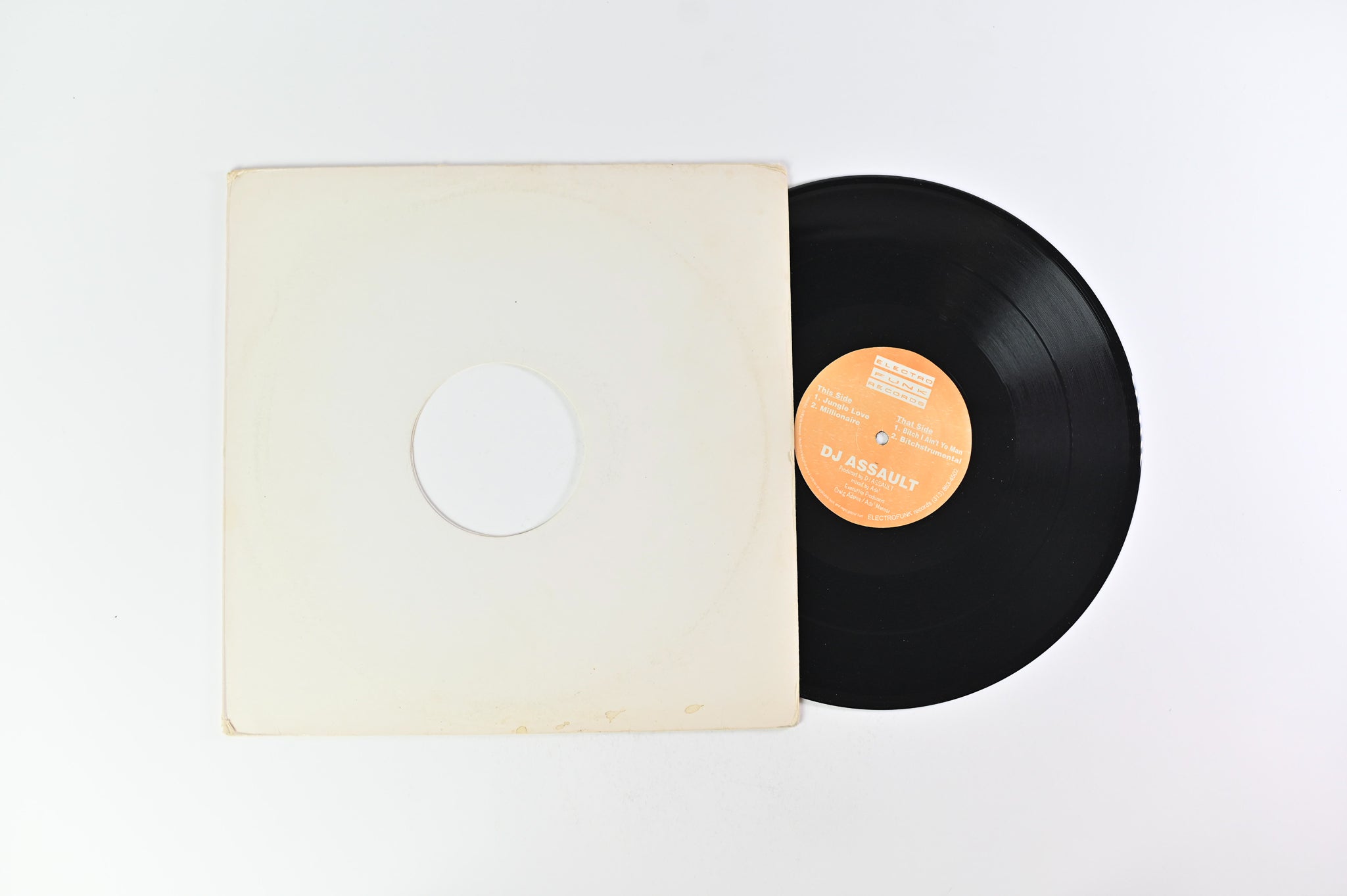 DJ Assault - Jungle Love EP on Electrofunk Records