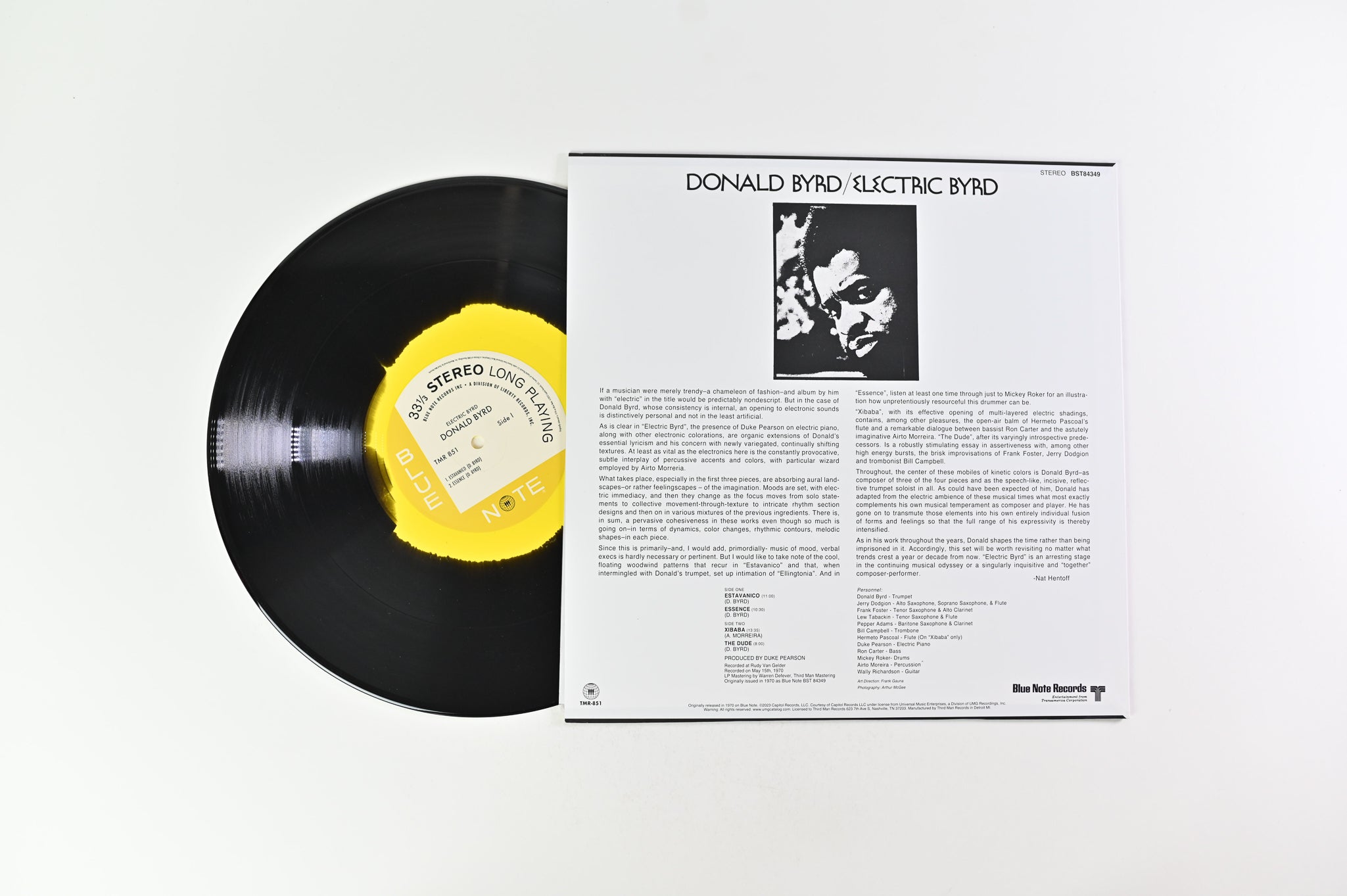 Donald Byrd - Electric Byrd on Third Man Records / Blue Note - Yellow In Black Colored Vinyl