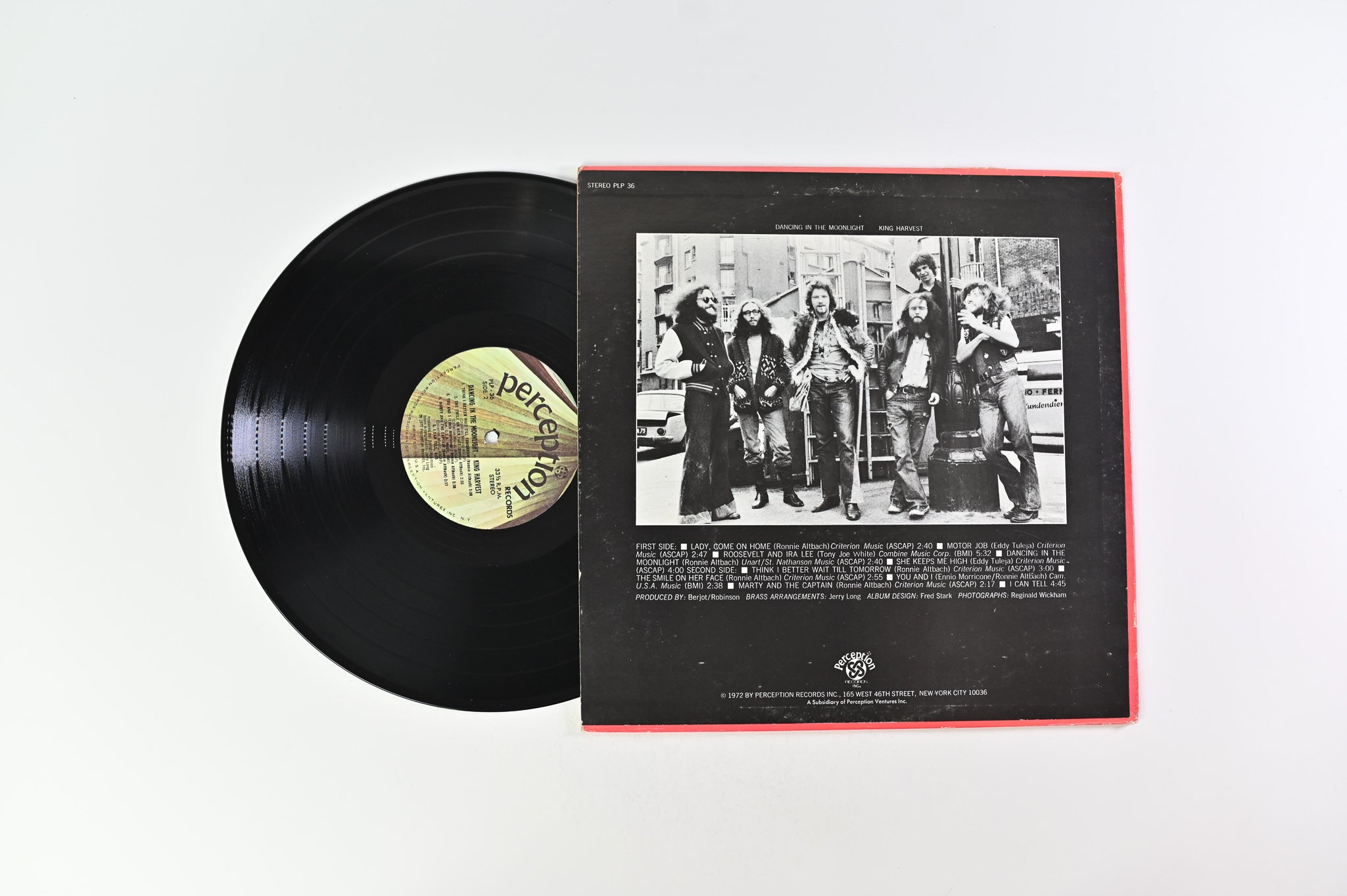King Harvest - Dancing In The Moonlight on Perception Records