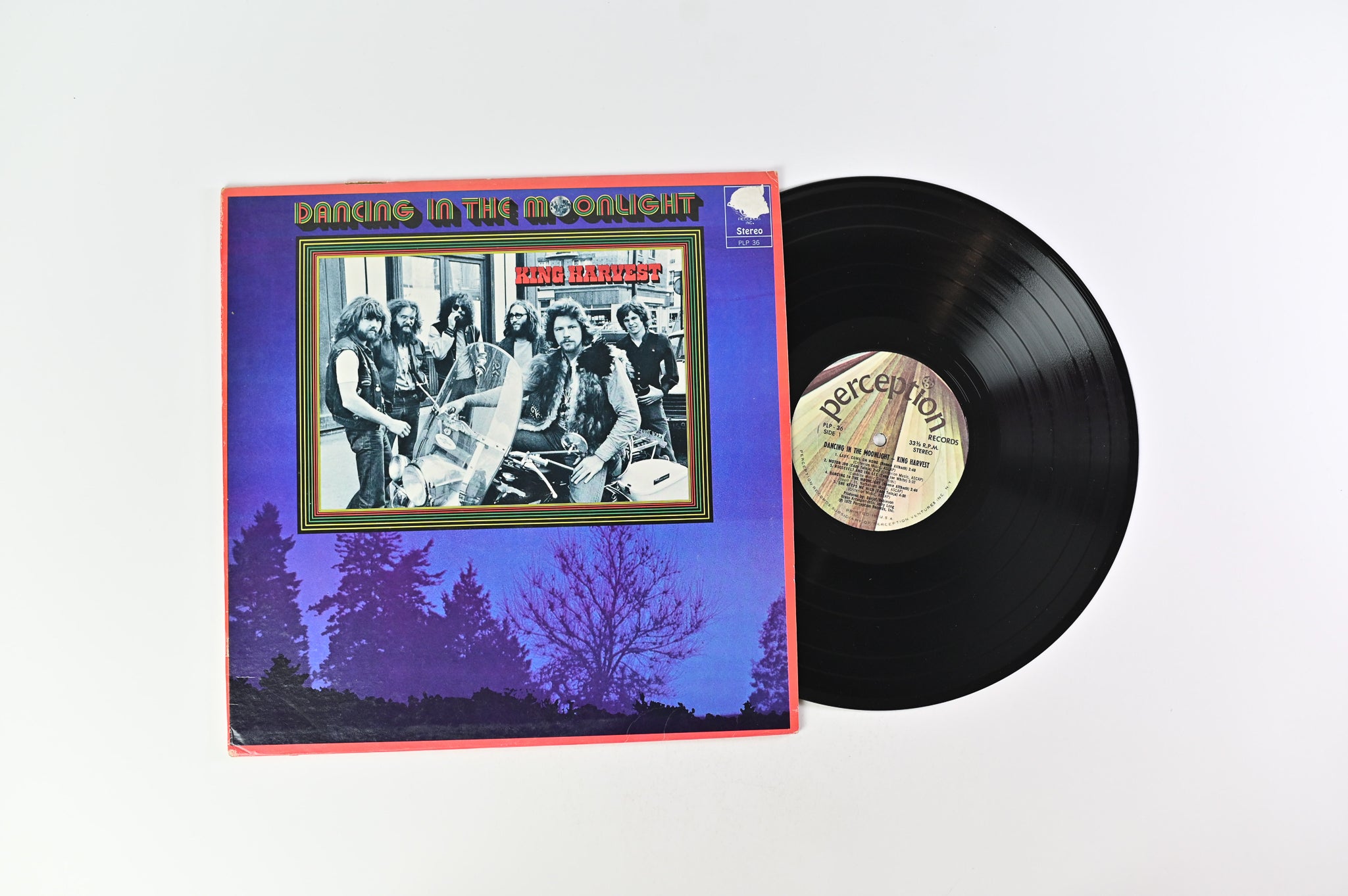 King Harvest - Dancing In The Moonlight on Perception Records