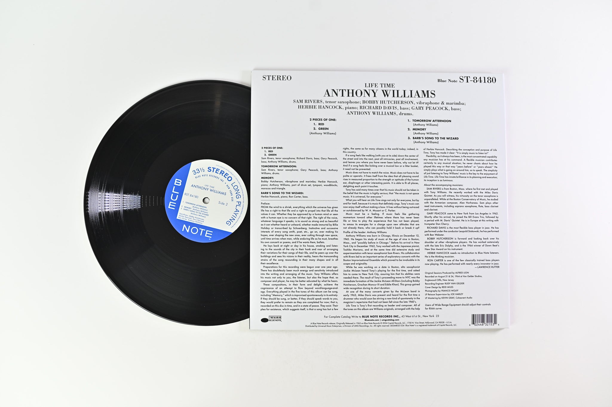 その他 LP Anthony Williams Life Time GXK8026,BST8418 BLUE NOTE /00260 TONY WILLIAMS - Anthony Williams - Life Time (UHQ CD) - Blue Note