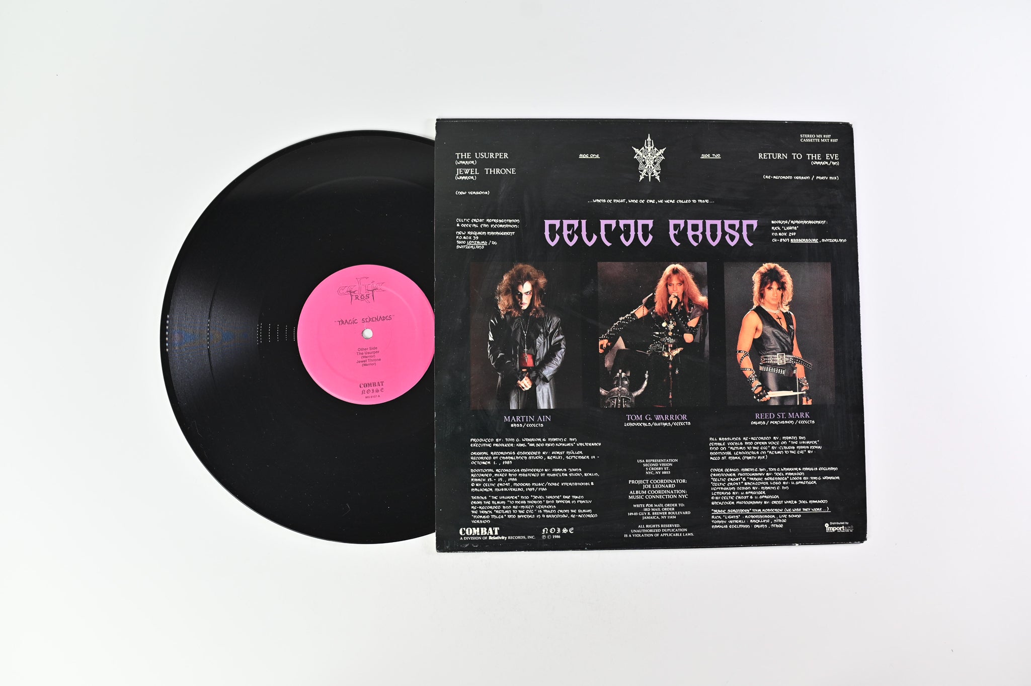 Celtic Frost - Tragic Serenades on Combat / Noise - 12