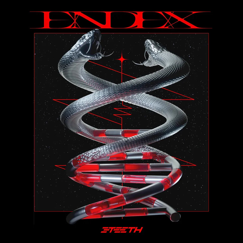 3teeth - Endex [Red Smoke Vinyl]