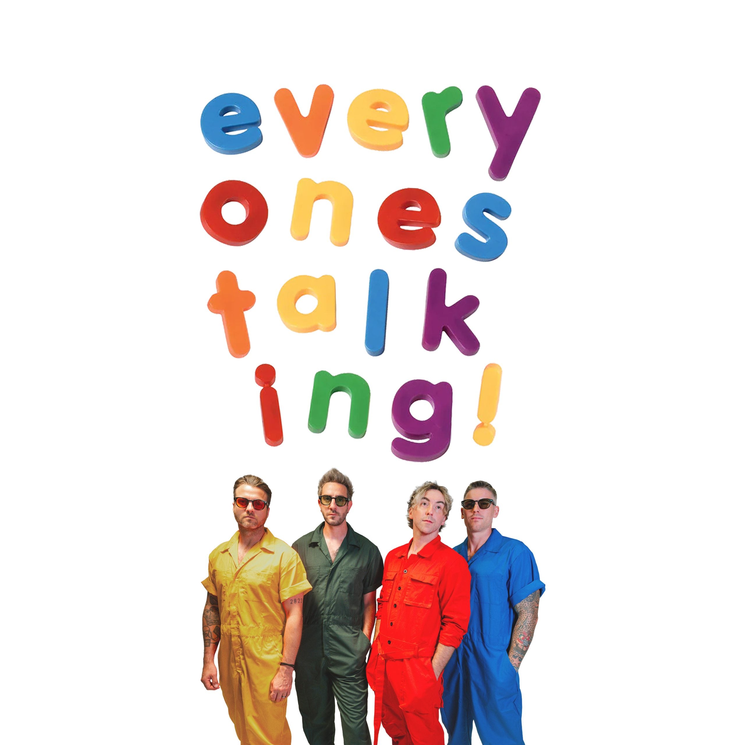 [PRE-ORDER] All Time Low - Everybody's Talking [White Vinyl] [Release Date: 10/17/2025]