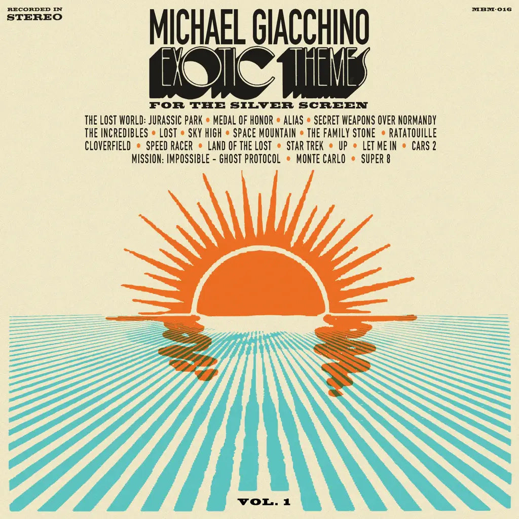 Michael Giacchino - Exotic Themes for the Silver Screen, Vol. 1 [Tropical Cocktail Colored Vinyl]