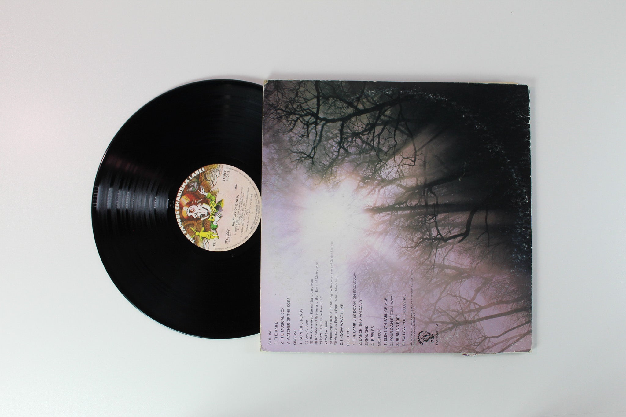 Genesis - The Story Of Genesis = ジェネシス・ストーリー on Charisma - Japanese pressing