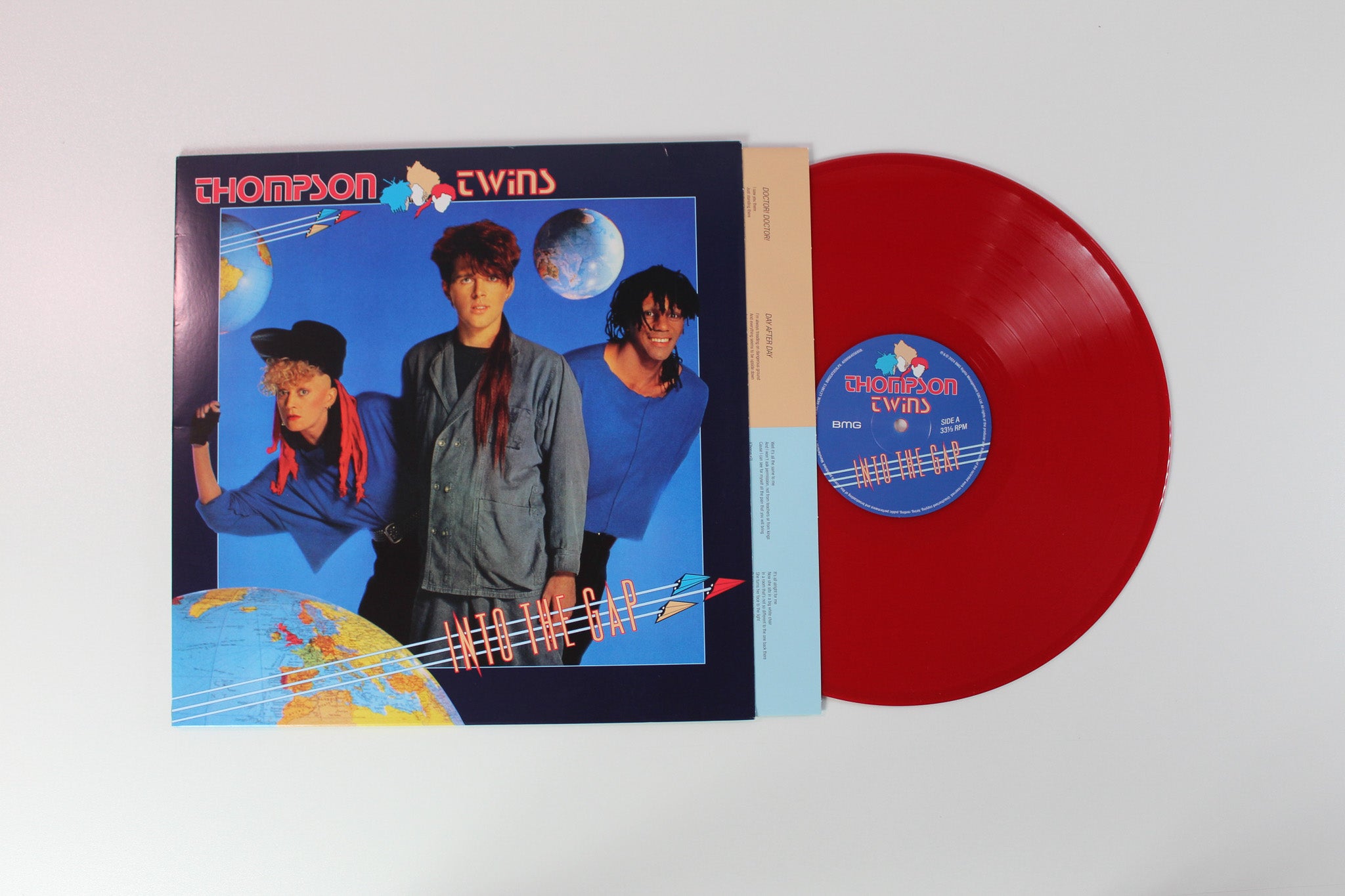 Thompson Twins - Into The Gap on BMG - Red Vinyl