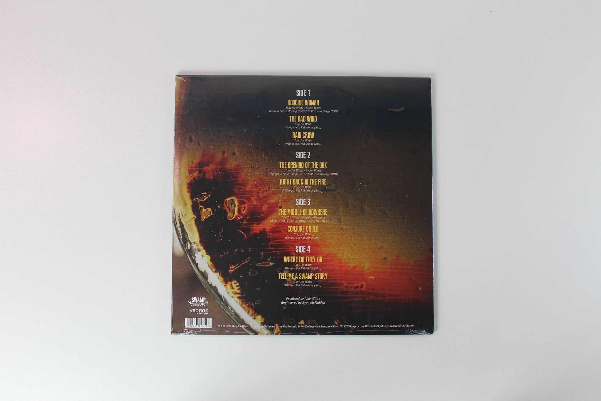 Tony Joe White - Rain Crow on Yep Roc Records - Sealed