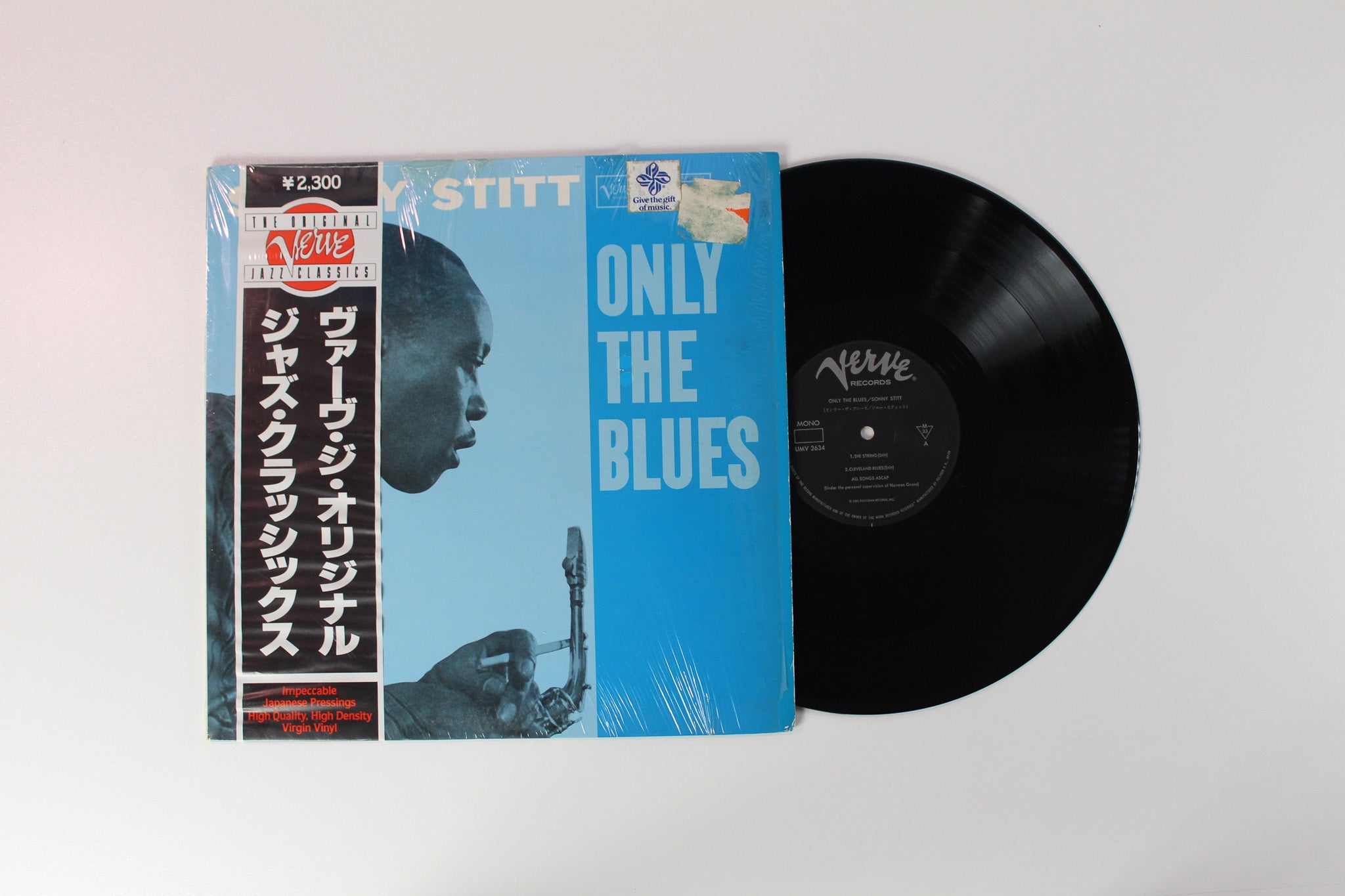 Sonny Stitt - Only The Blues on Verve Records - Japanese pressing