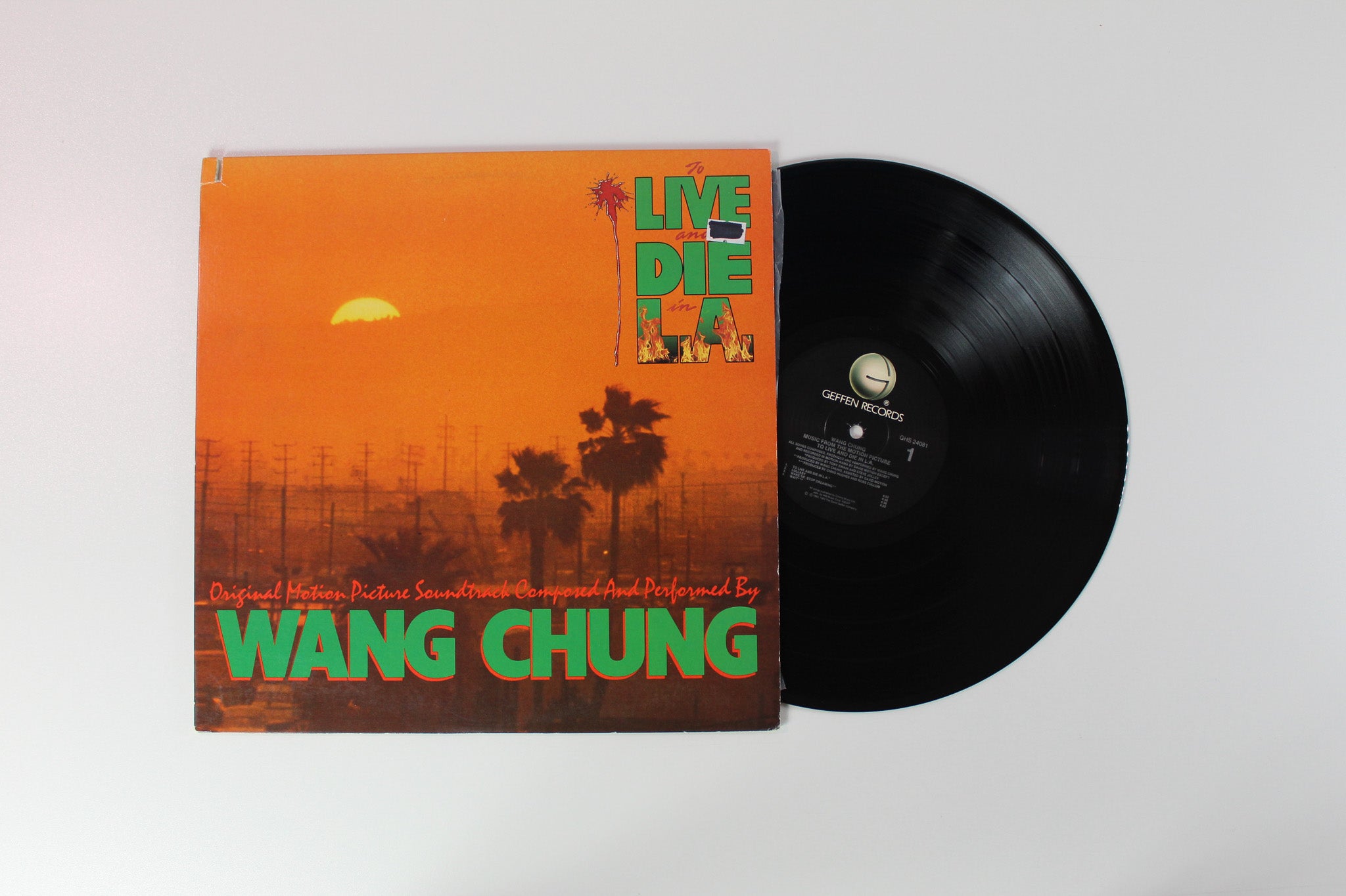 Wang Chung - To Live And Die In L.A. (Music From The Motion Picture) on Geffen Records
