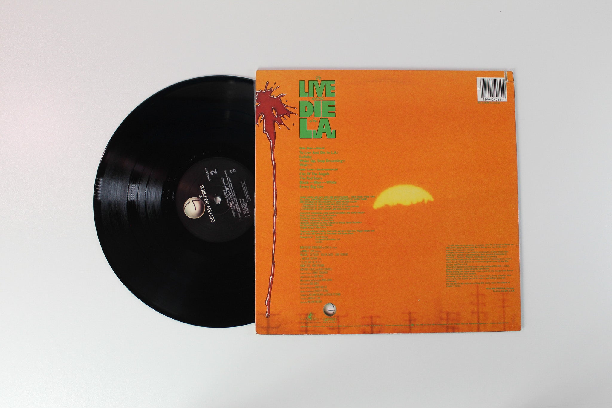 Wang Chung - To Live And Die In L.A. (Music From The Motion Picture) on Geffen Records