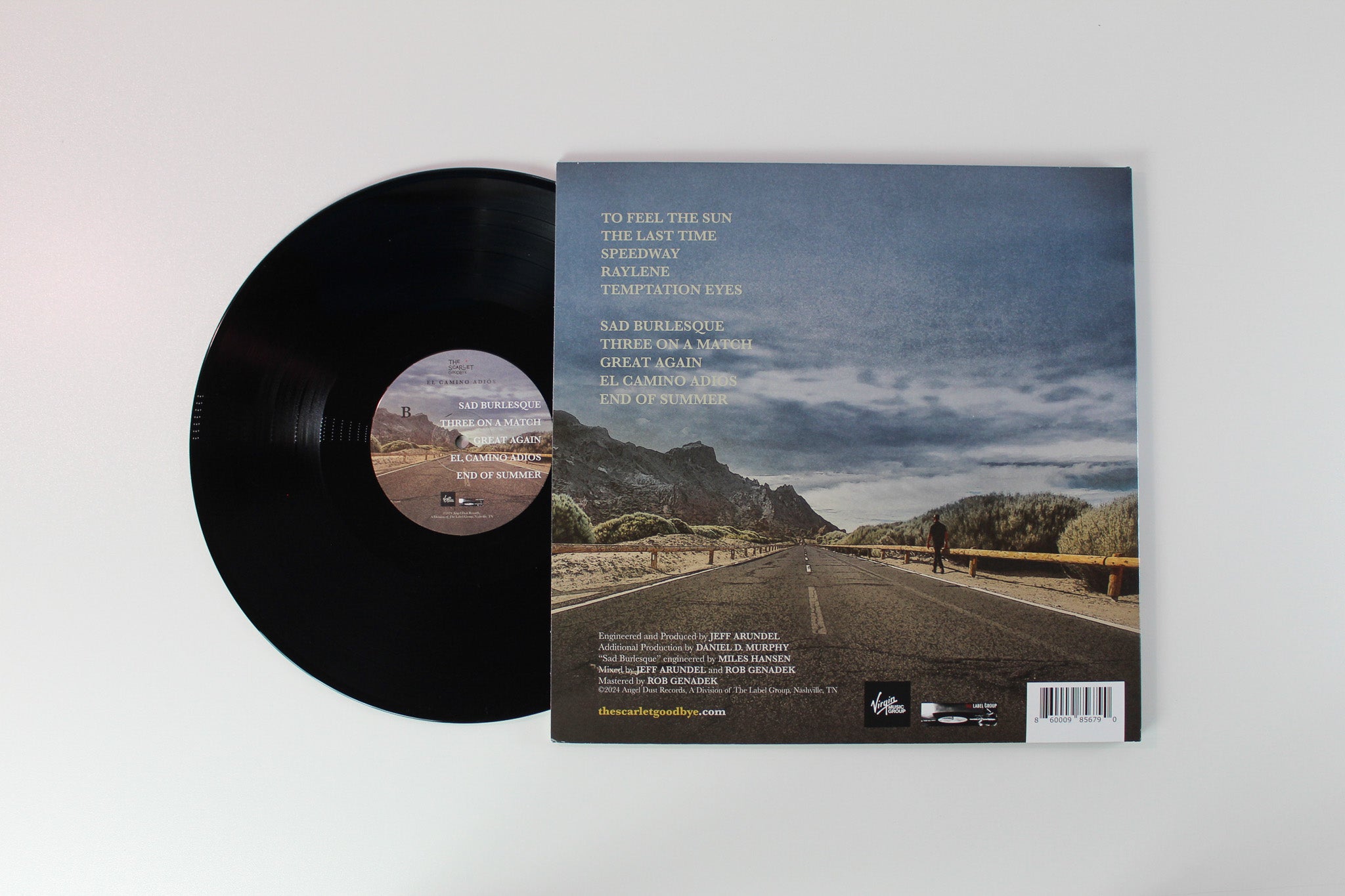The Scarlet Goodbye - El Camino Adiós on Angel Dust Records