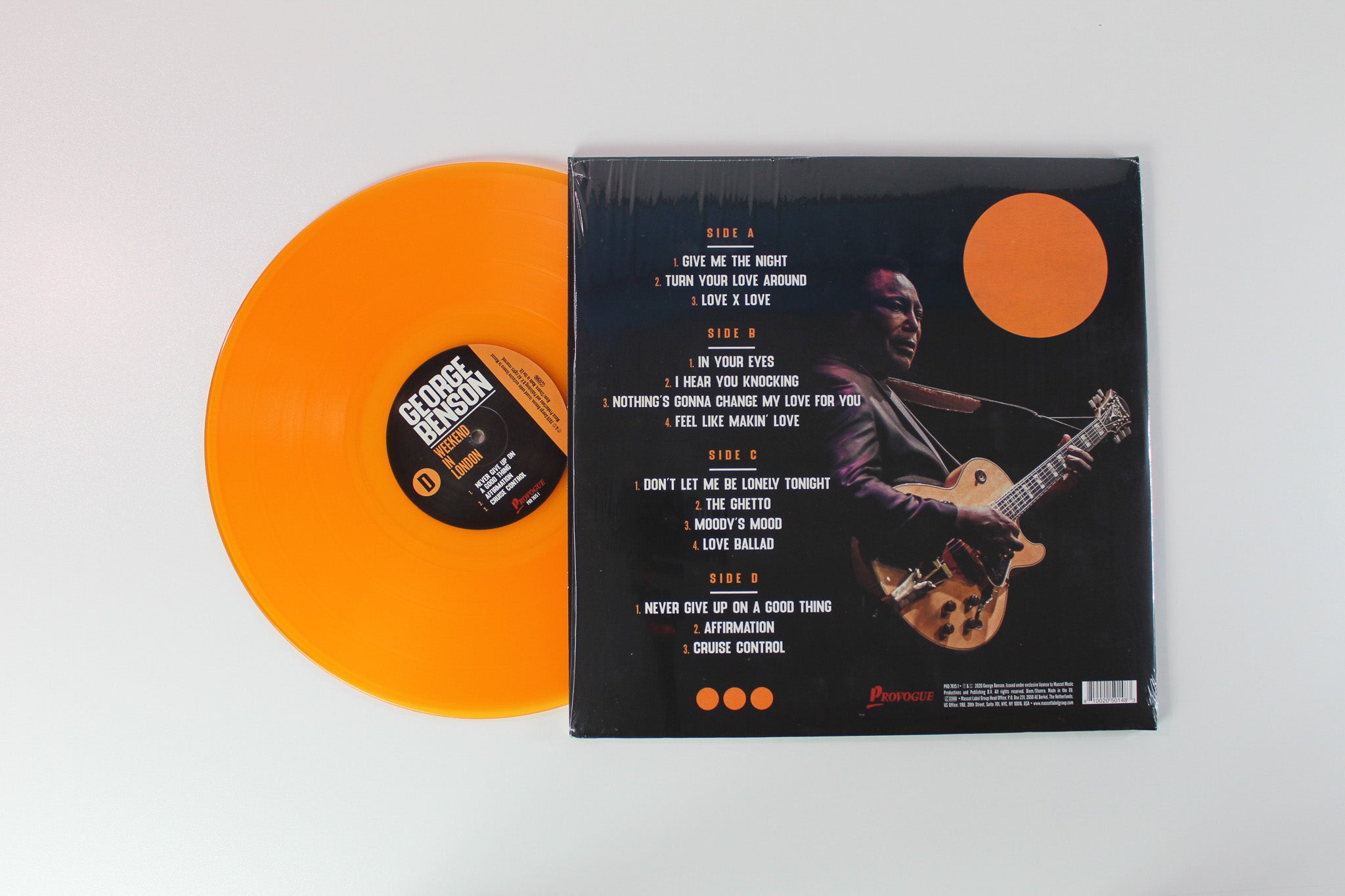 George Benson - Weekend In London on Provogue - Orange Vinyl