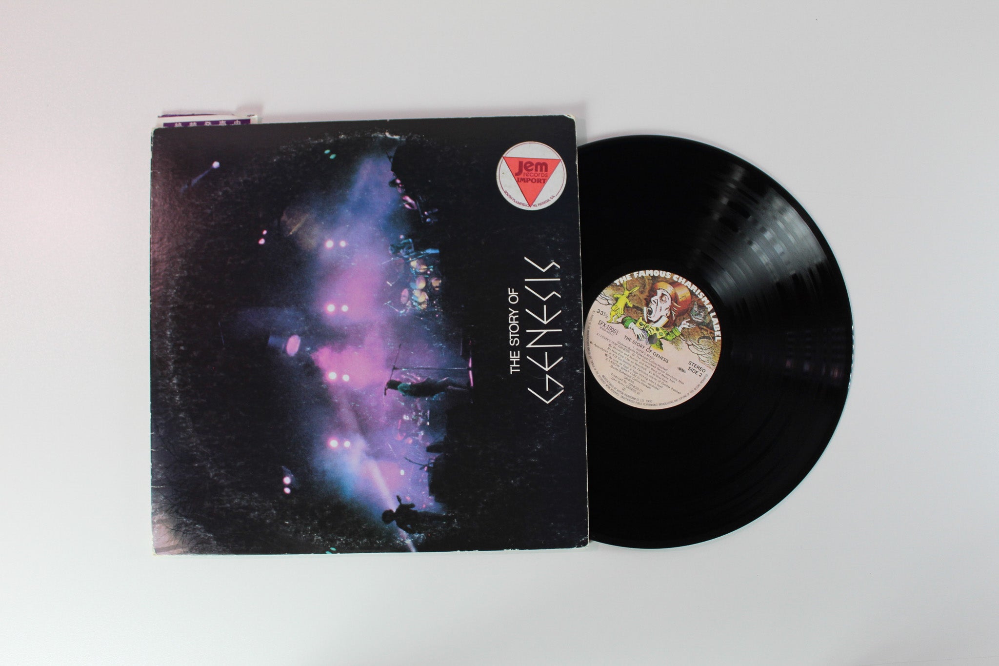 Genesis - The Story Of Genesis = ジェネシス・ストーリー on Charisma - Japanese pressing