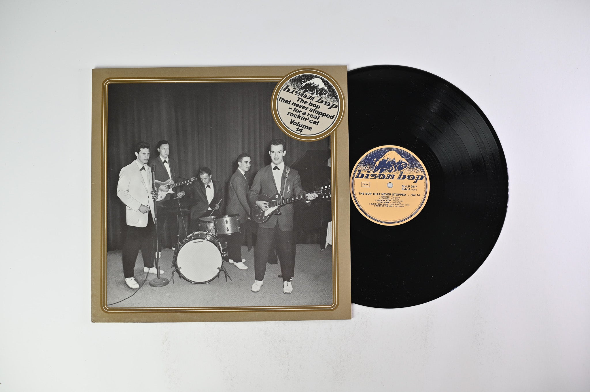 Various - Bison Bop: The Bop That Never Stopped - For A Real Rockin' Cat Volume 14 on Bison Bop