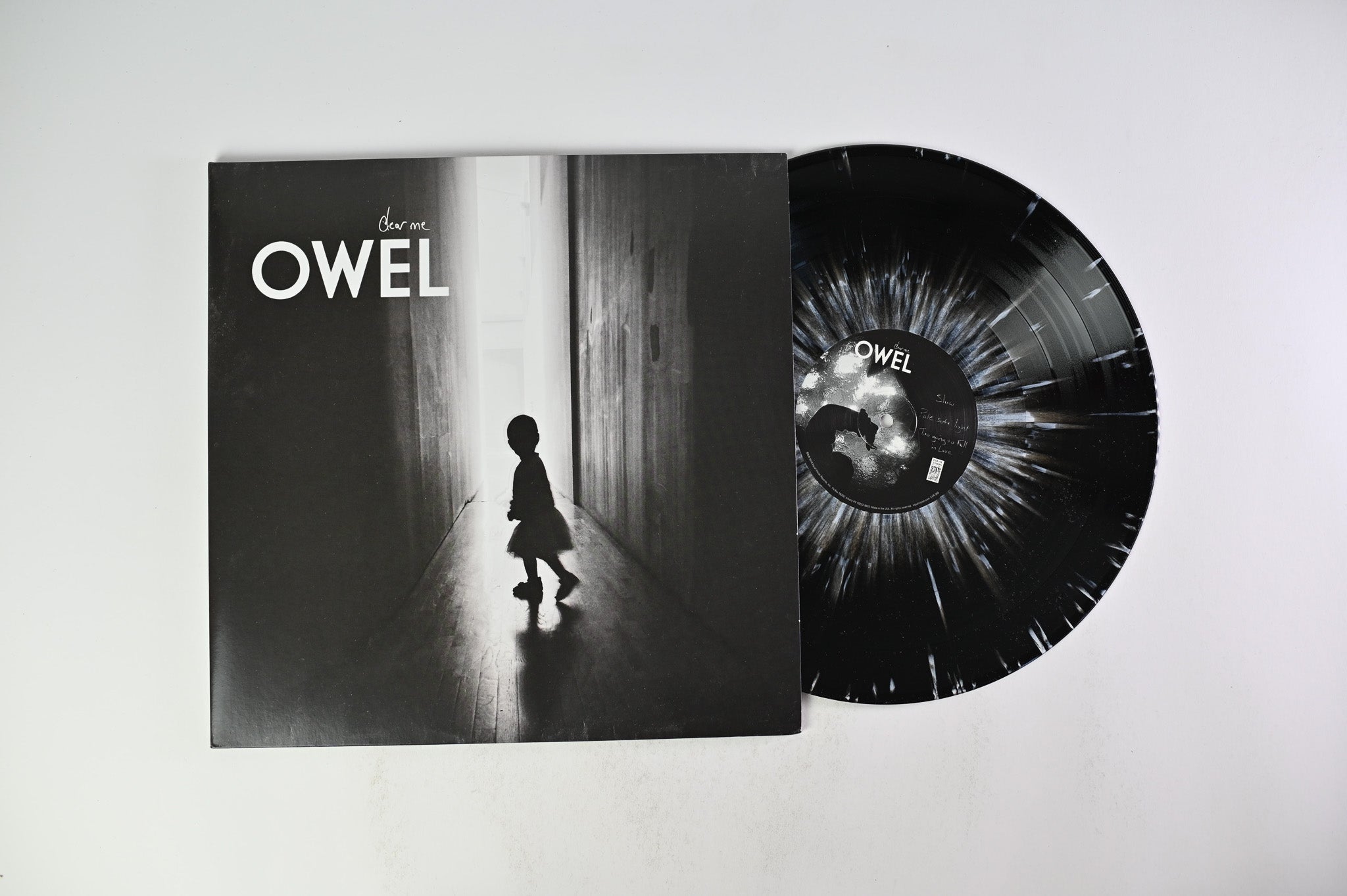 Owel - Dear Me on Equal Vision Ltd Black With White Splatter