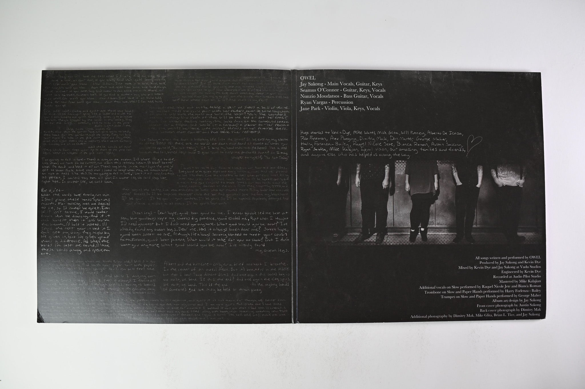 Owel - Dear Me on Equal Vision Ltd Black With White Splatter
