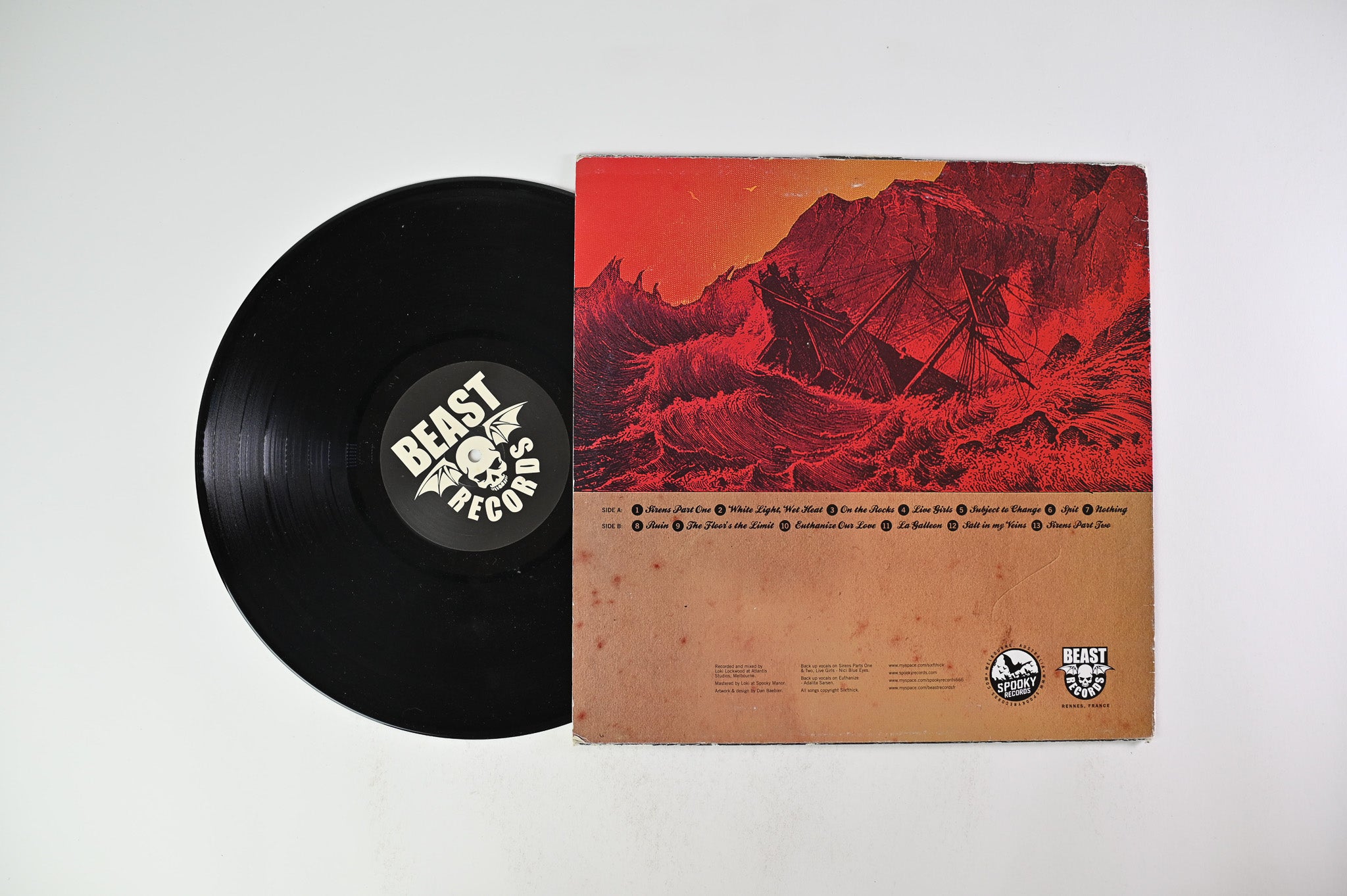 6FtHick  - On The Rocks on Beast Records