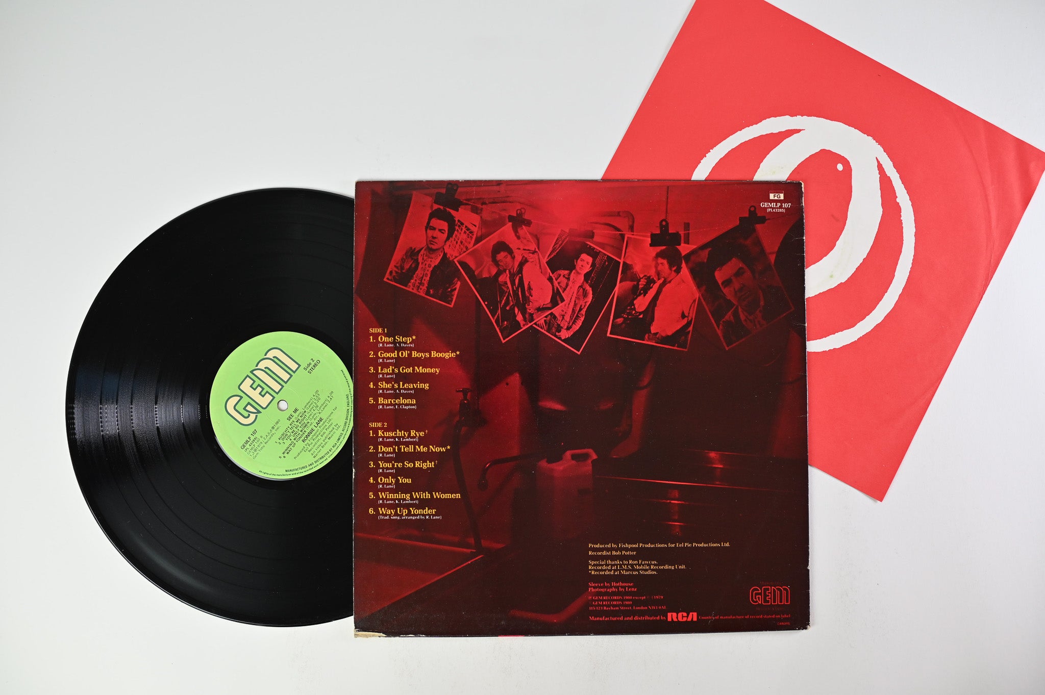Ronnie Lane - See Me on GEM UK Pressing