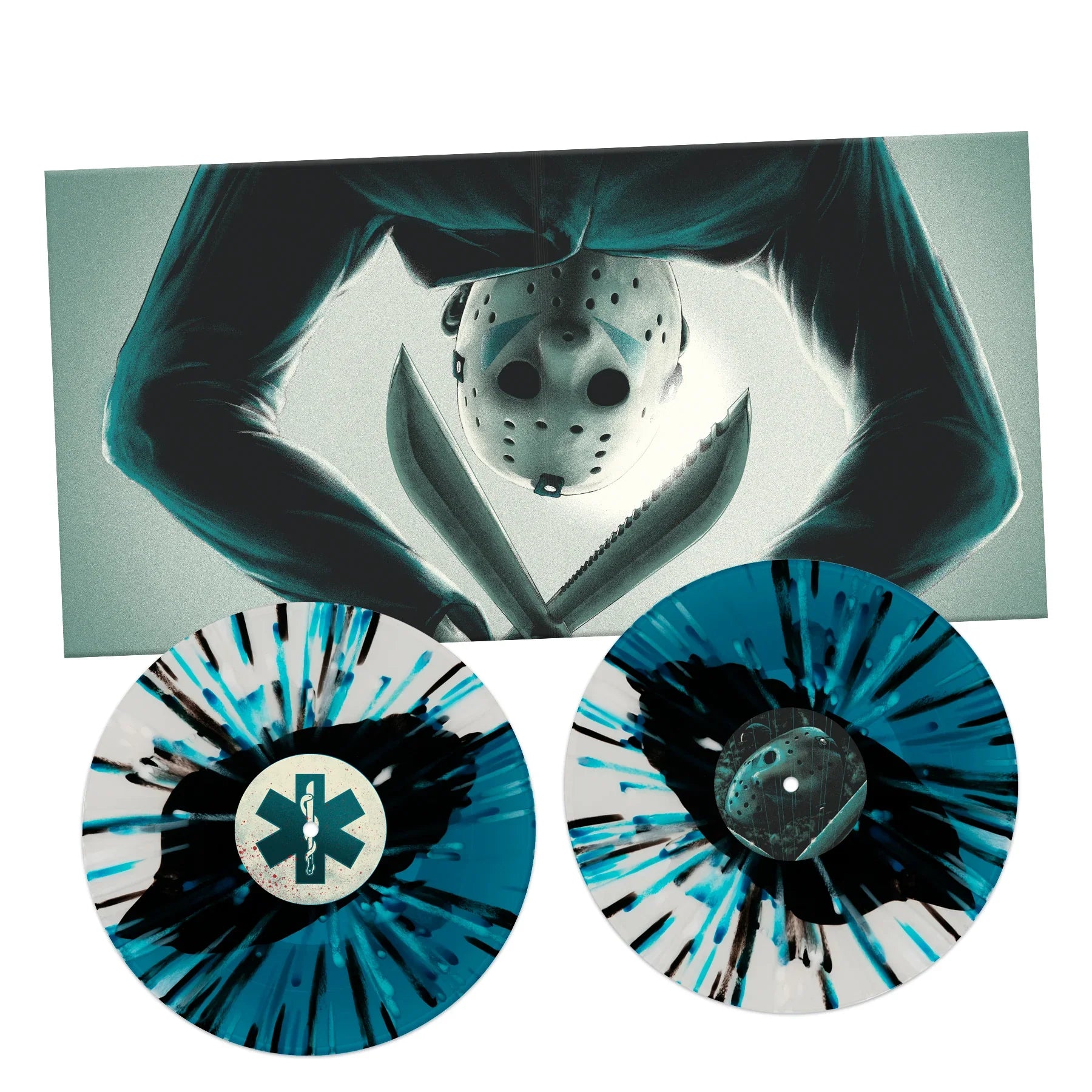 [DAMAGED] Harry Manfredini - Friday The 13th Part V: A New Beginning [Tri-Color Split Splatter Colored Vinyl]