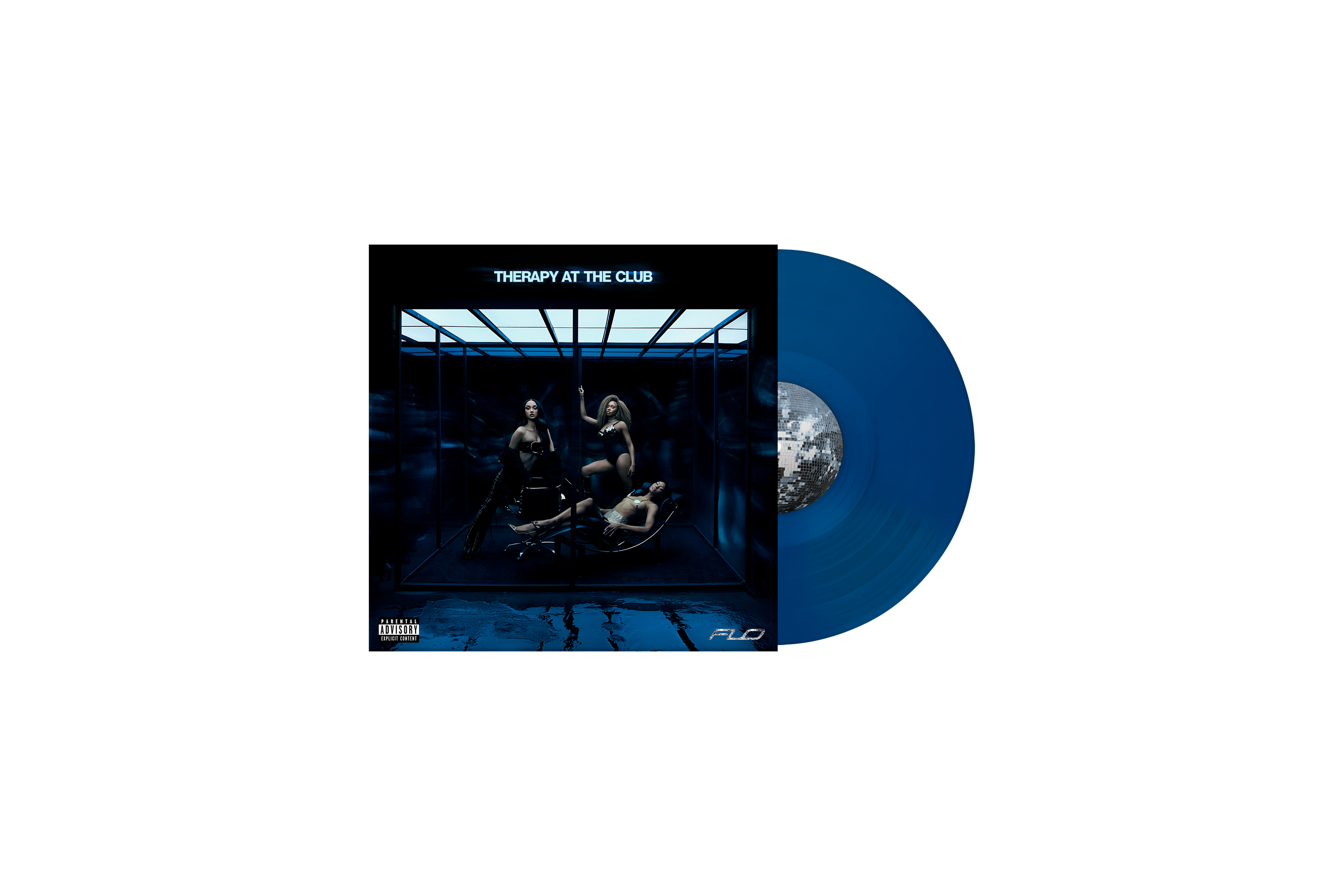 [PRE-ORDER] FLO - Therapy At The Club [Indie-Exclusive Neon Blue Vinyl] [Release Date: 07/24/2026]