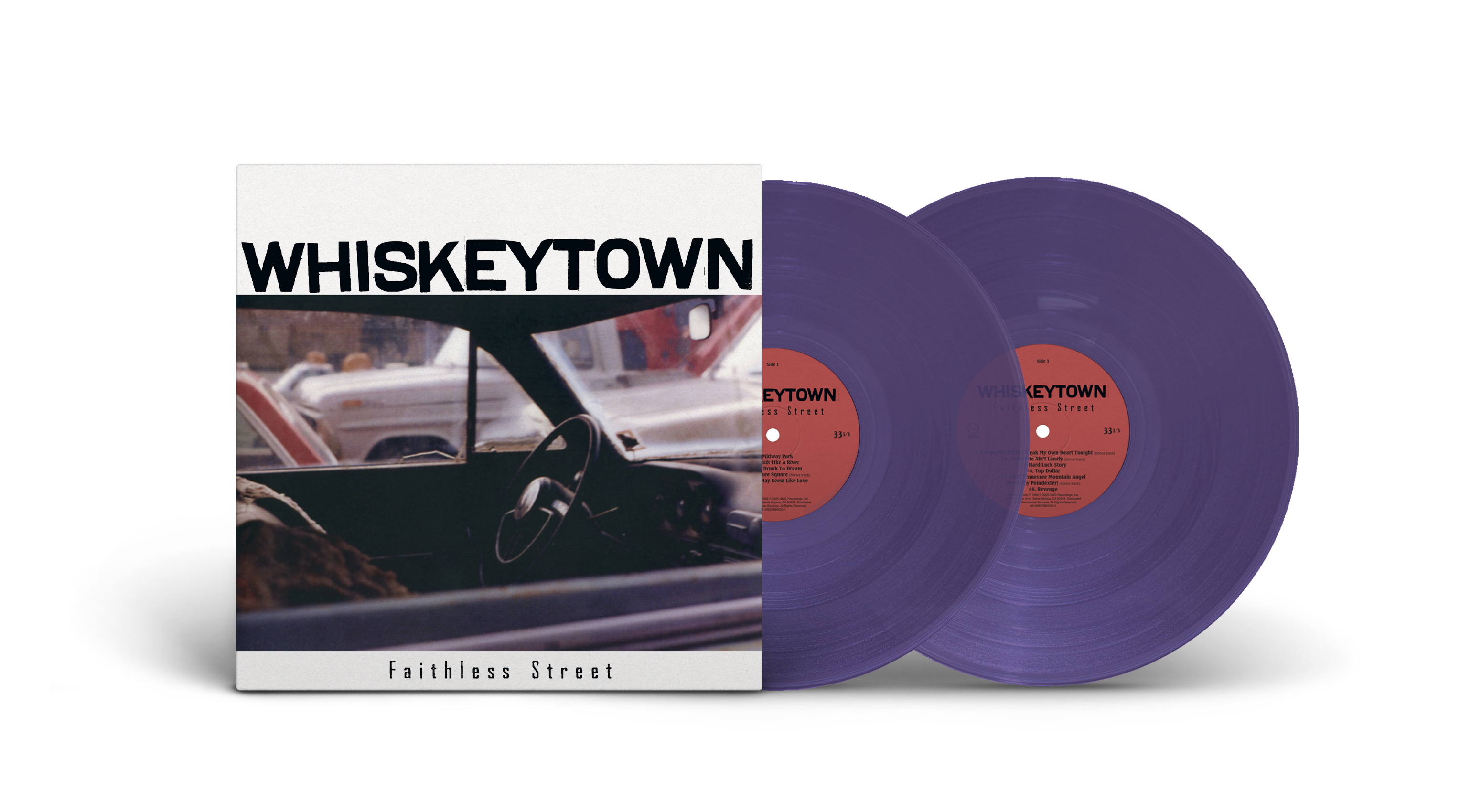 [PRE-ORDER] Whiskeytown - Faithless Street [Dark Indigo Vinyl] [Release Date: 07/31/2026]