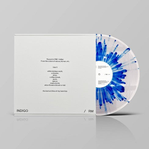 [DAMAGED] Rm (BTS) - Indigo [Blue Splatter Vinyl]