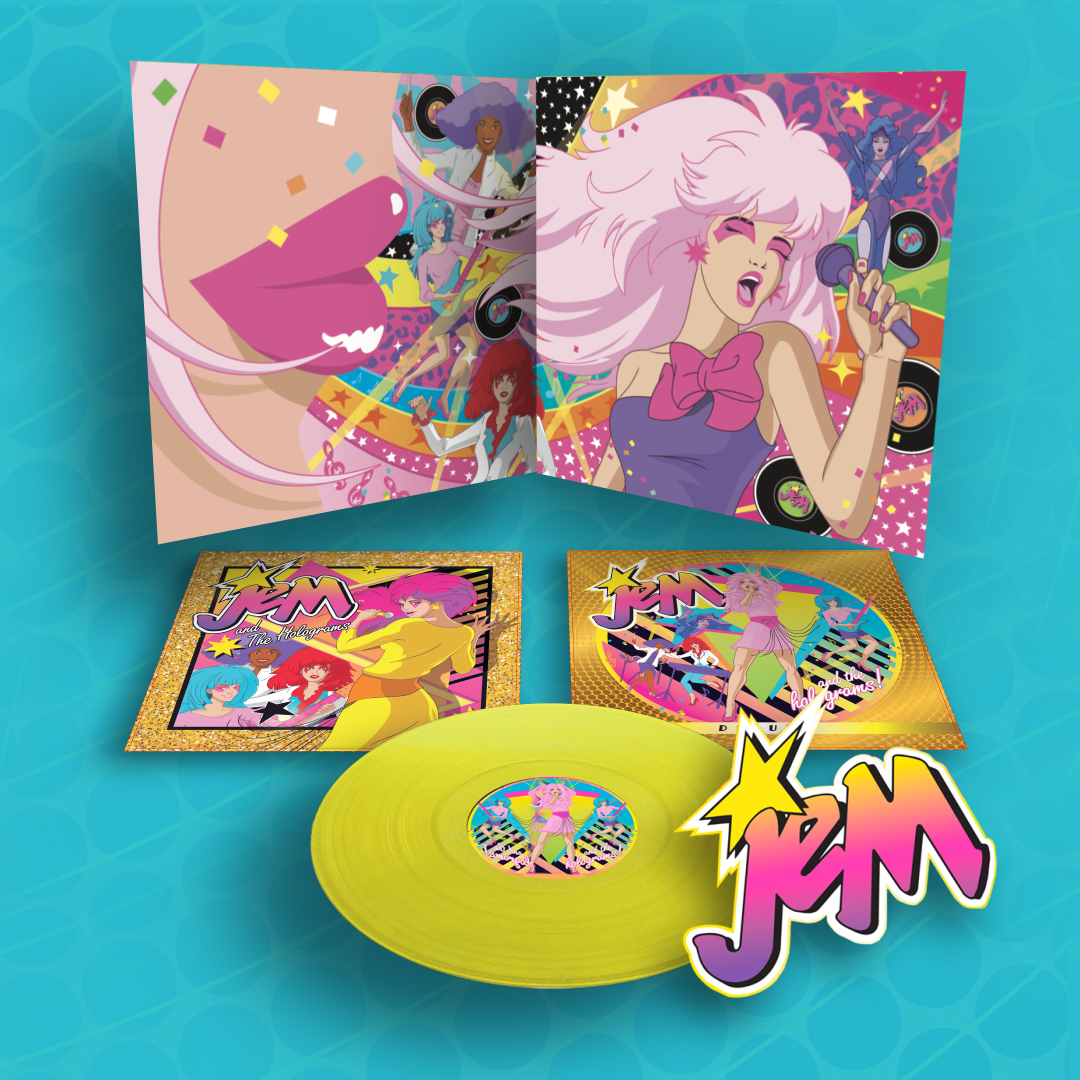 [PRE-ORDER] Jem And The Holograms - Jem And The Holograms [Yellow Vinyl] [Release Date: 11/28/2025]