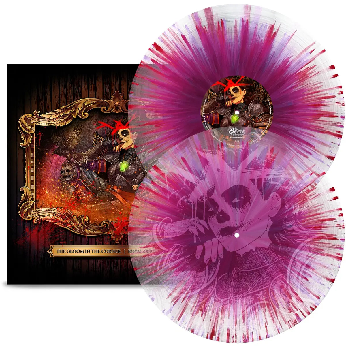 The Gloom In The Corner - Royal Discordance [Clear Purple & Red Splatter Vinyl]