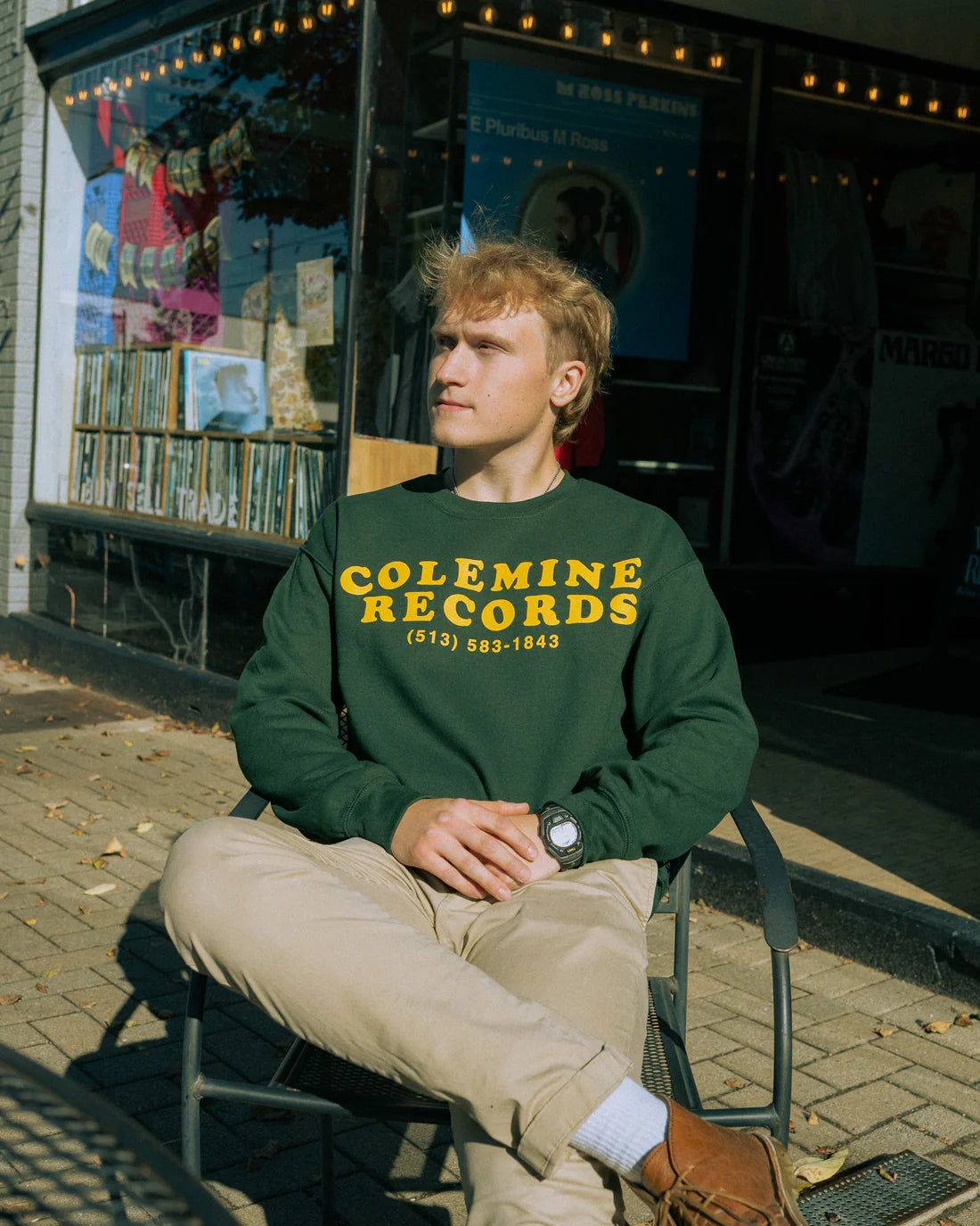 Colemine Crew Sweatshirt - Green