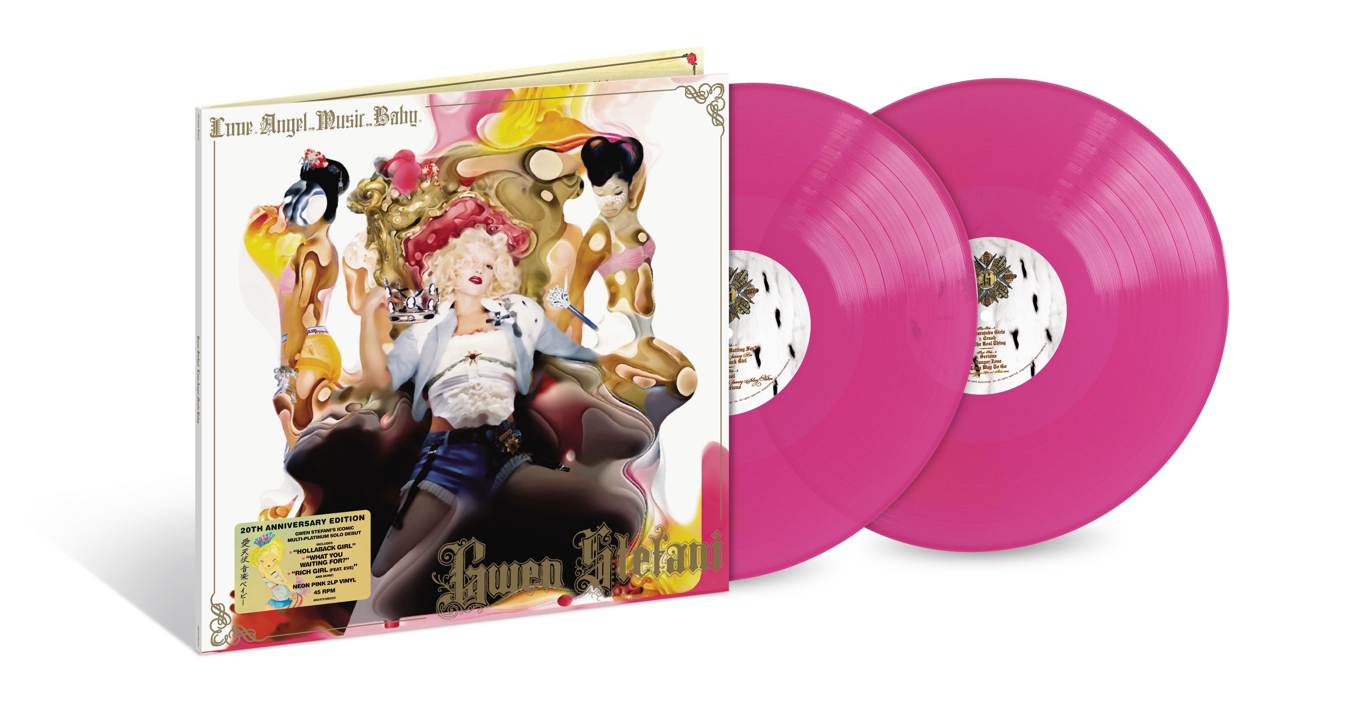 Gwen Stefani - Love Angel Music Baby (20th Anniversary) [Neon Pink 2-lp]