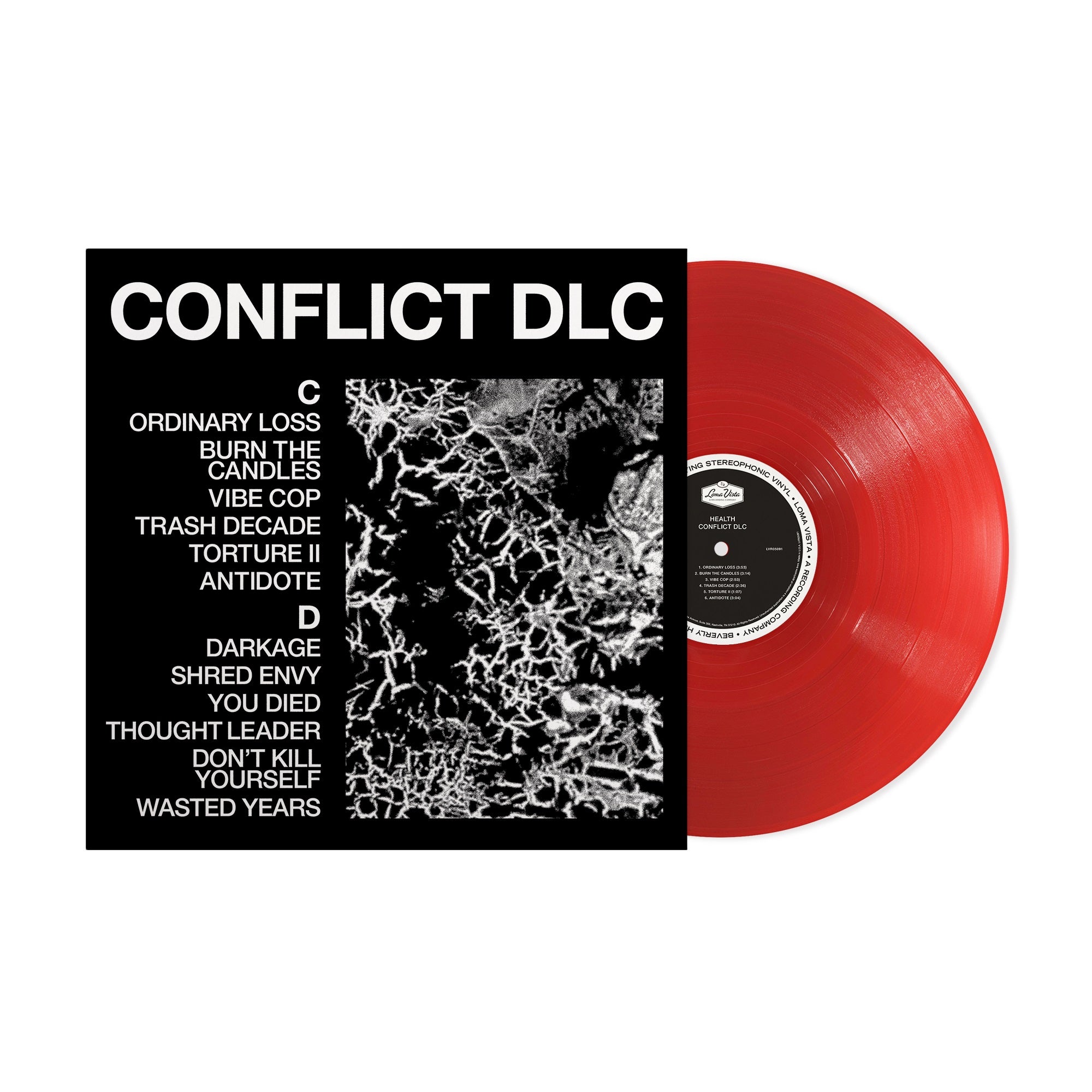 [PRE-ORDER] Health - Conflict DLC [Indie-Exclusive Translucent Ruby Vinyl] [Release Date: 12/12/2025]