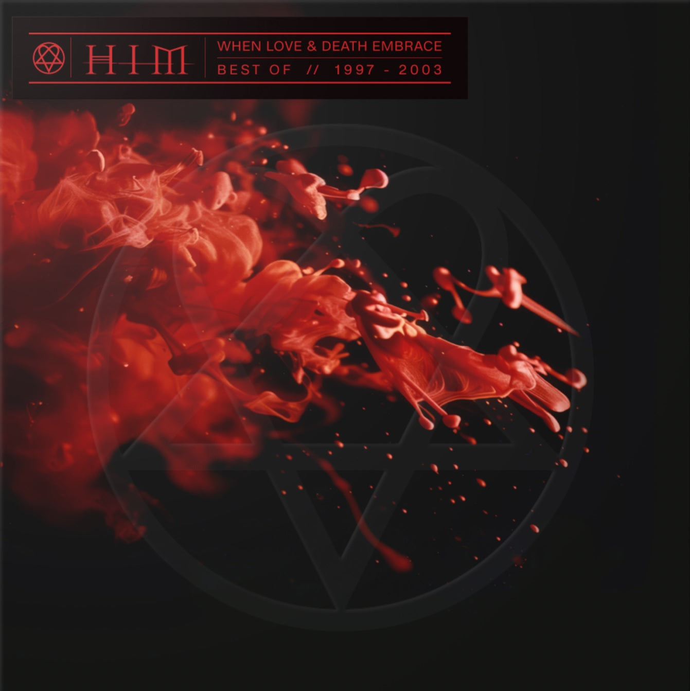 HIM - When Love and Death Embrace [2-lp White Vinyl]