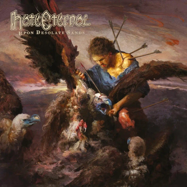 Hate Eternal - Upon Desolate Sands [Blue & Red Splatter Vinyl]