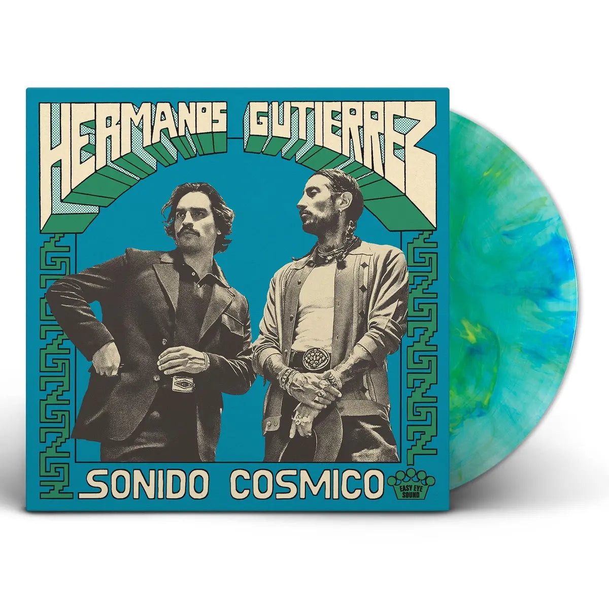 Hermanos Gutierrez - Sonido Cosmico [Indie-Exclusive Yellow & Blue Marble Vinyl]