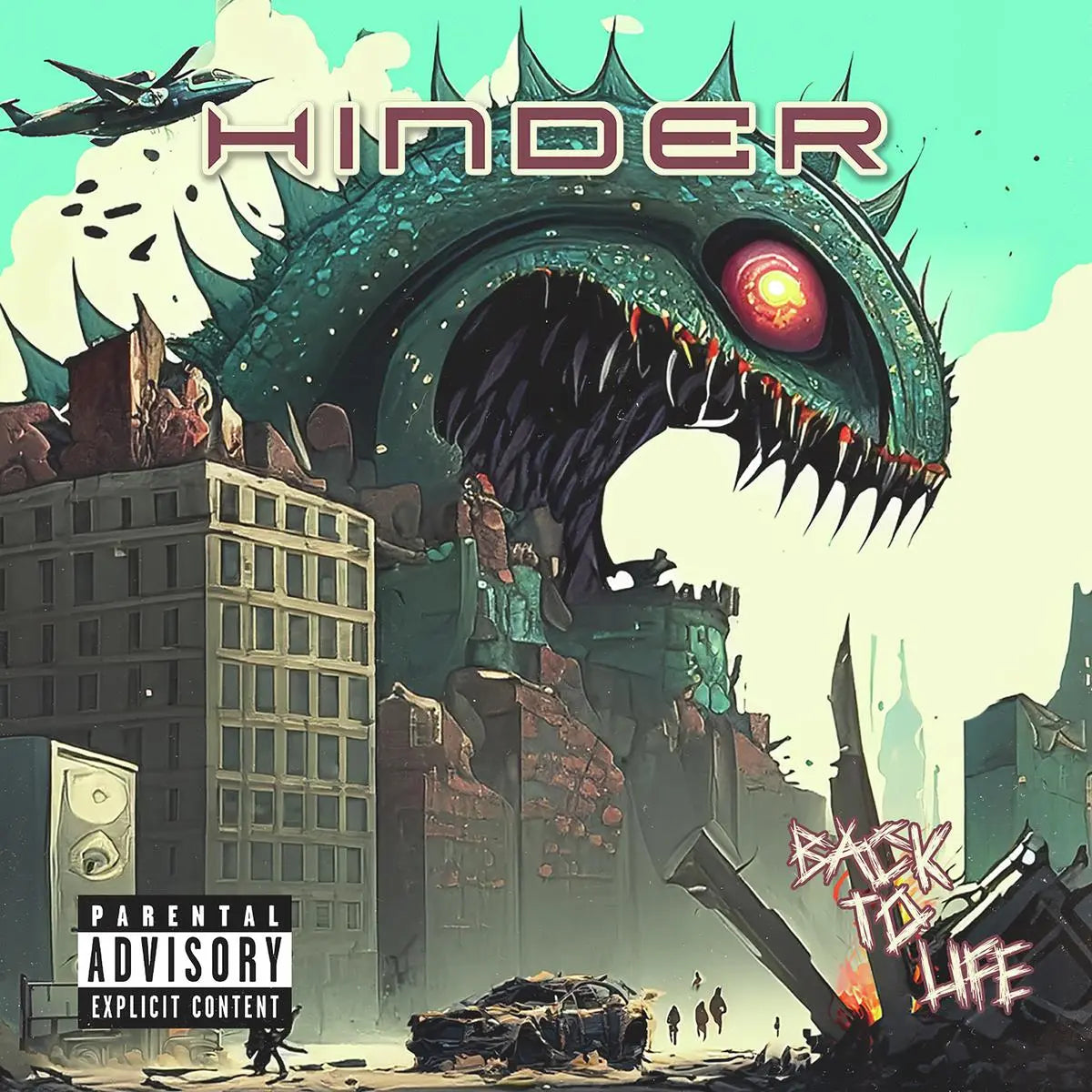 [PRE-ORDER] Hinder - Back To Life [Mint Green] [Release Date: 10/10/2025]
