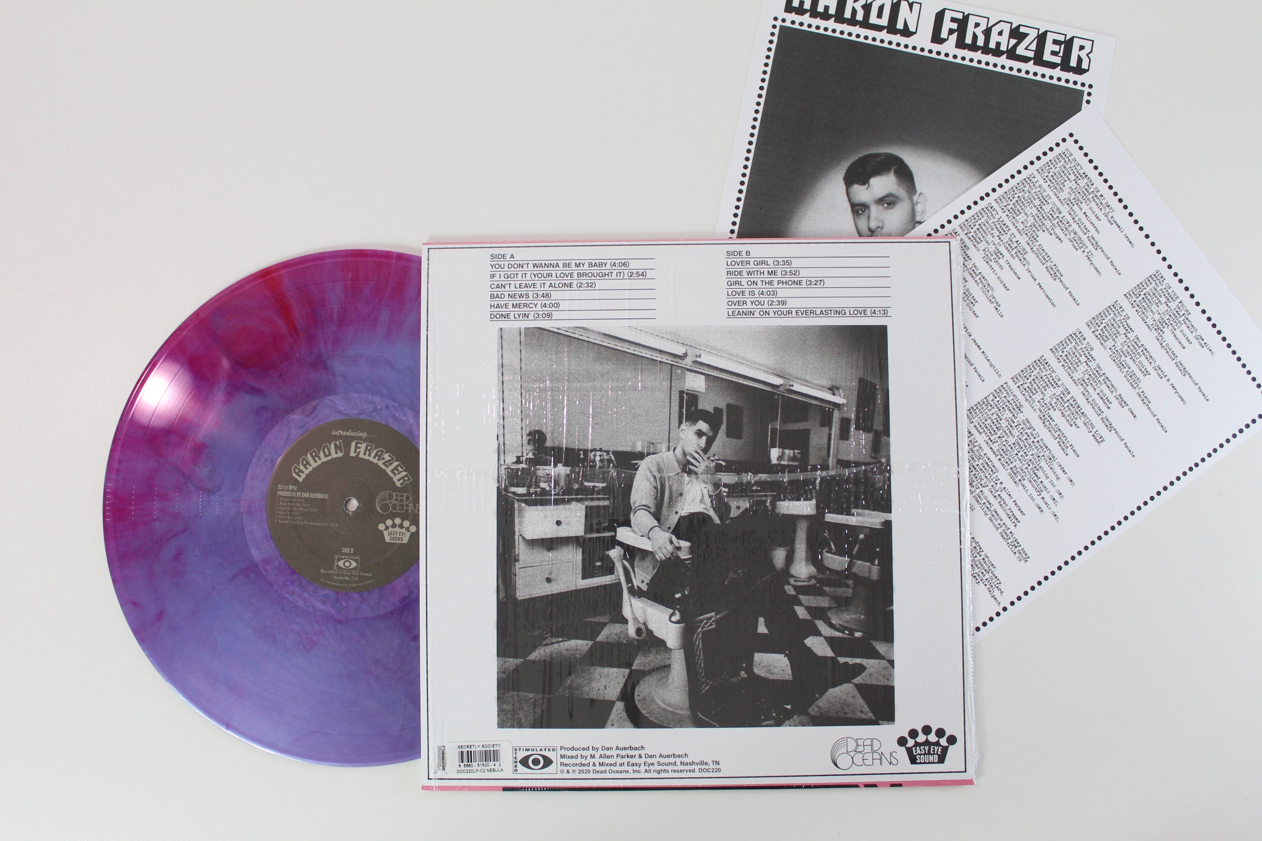 Aaron Frazer - Introducing... on Easy Eye Sound Ltd. Purple & Blue Nebula Vinyl
