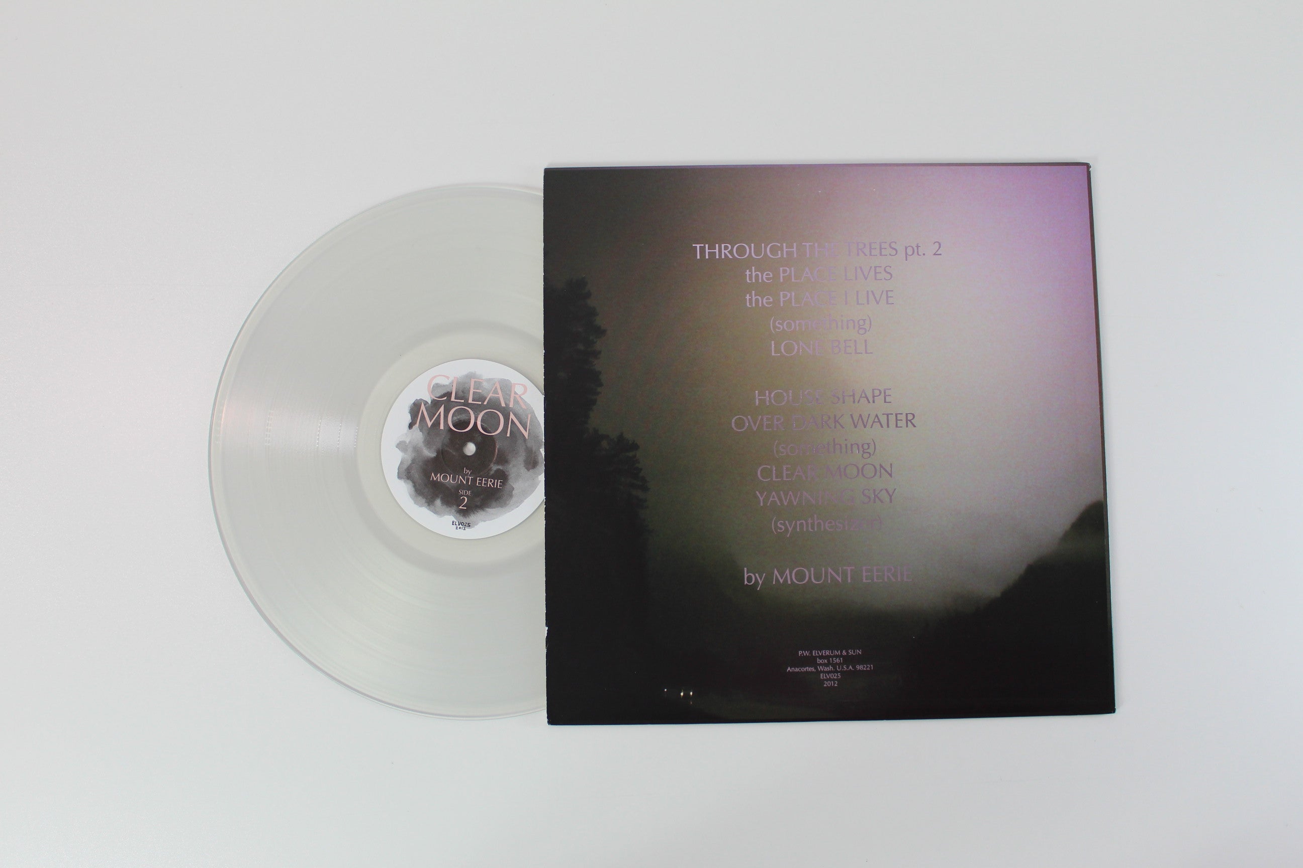 Mount Eerie - Clear Moon on P.W. Elverum & Sun Ltd. Clear Vinyl