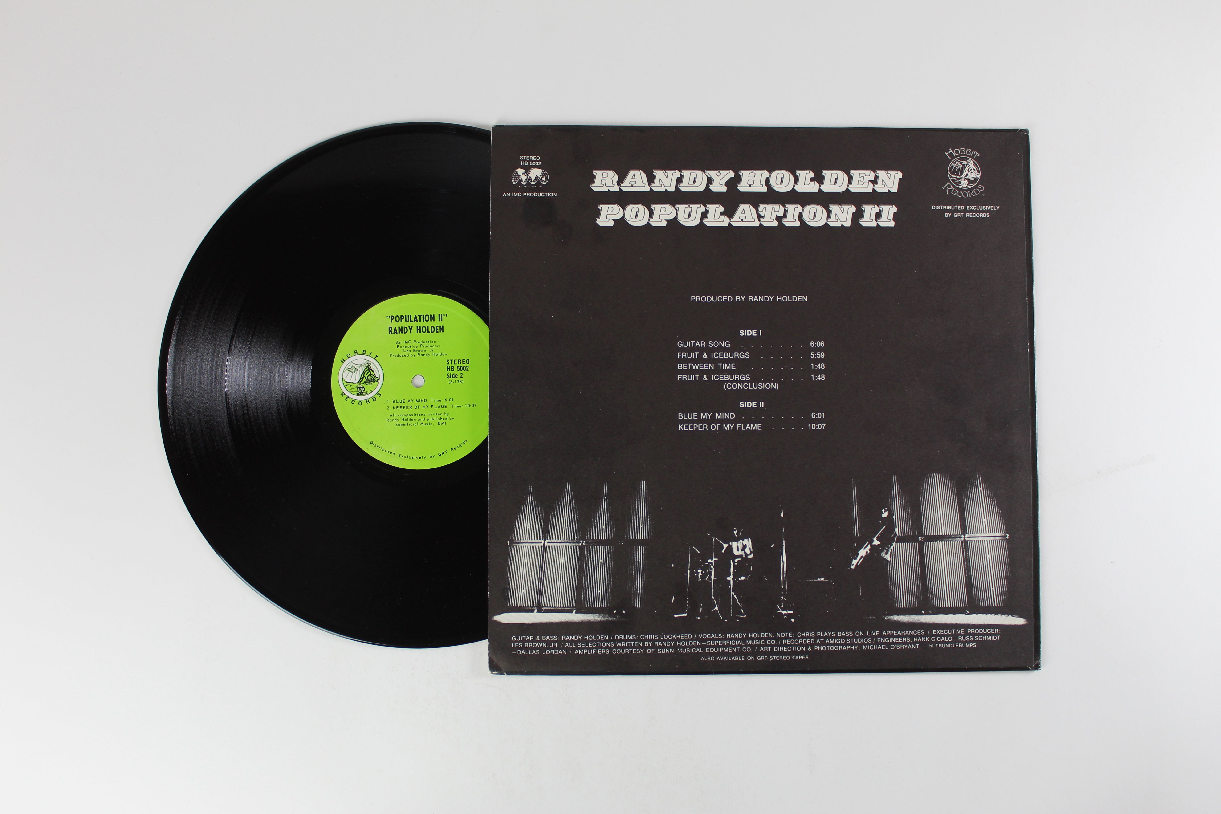 Randy Holden - Population II on Hobbit - Unofficial Pressing