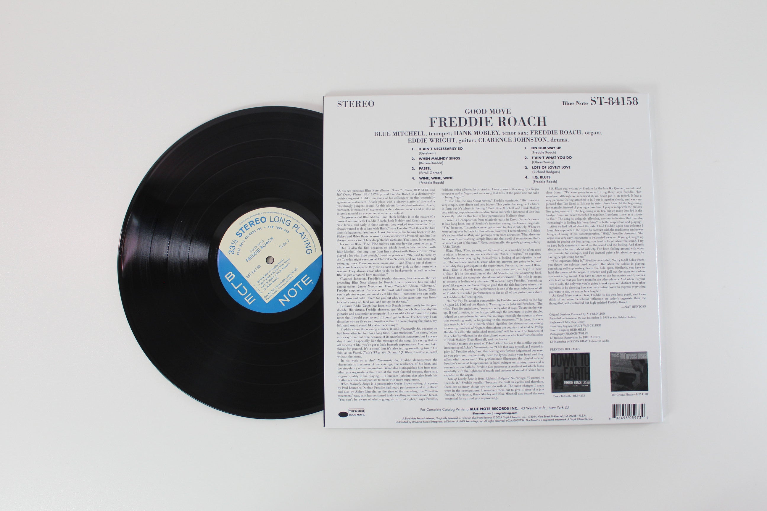 Freddie Roach - Good Move on Blue Note Tone Poet Series Reissue