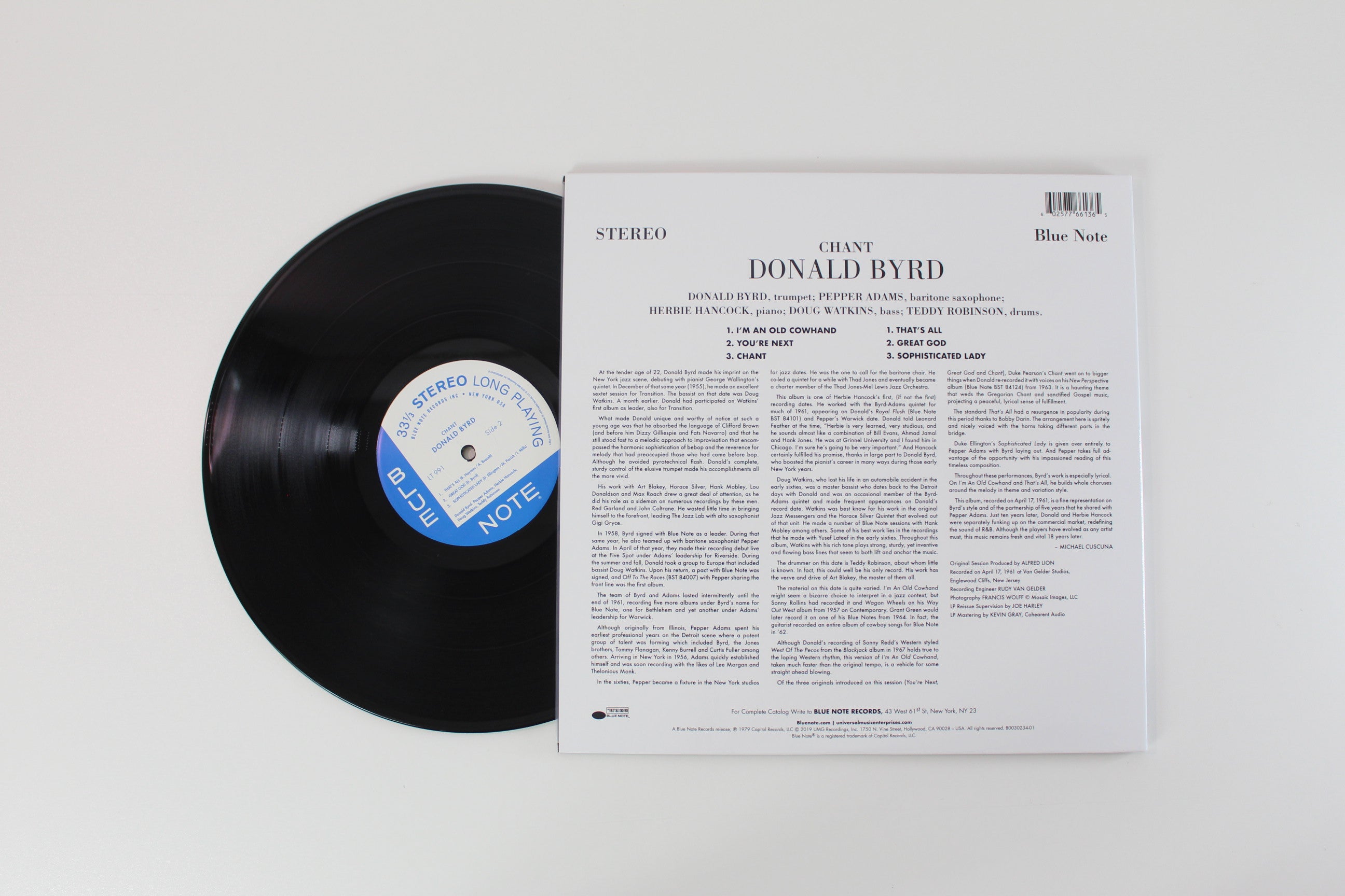 Donald Byrd - Chant on Blue Note Tone Poet Series Reissue